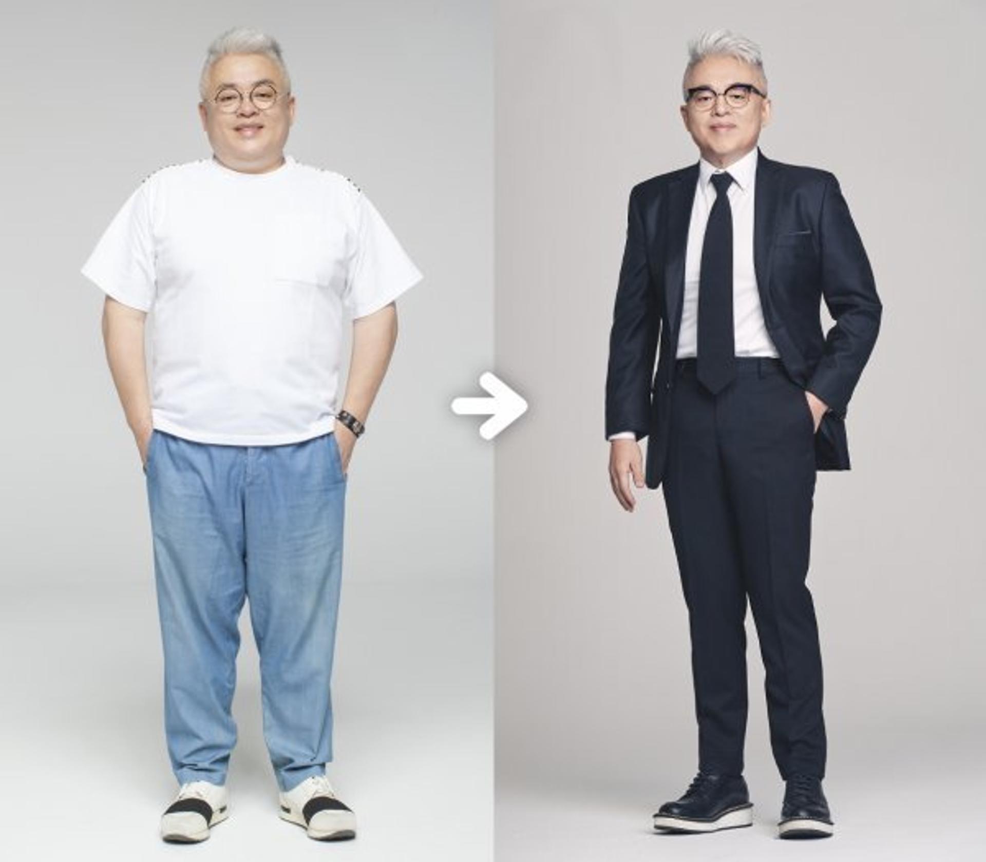 '21kg 감량' 김형석 다이어트, 수트핏 보니?