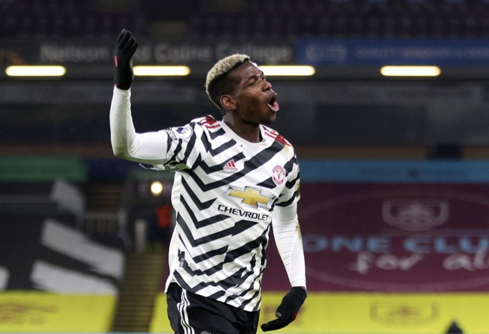 포그바 발리 결승골… 맨유, 번리 1-0 꺾고 8년 만에 EPL 1위