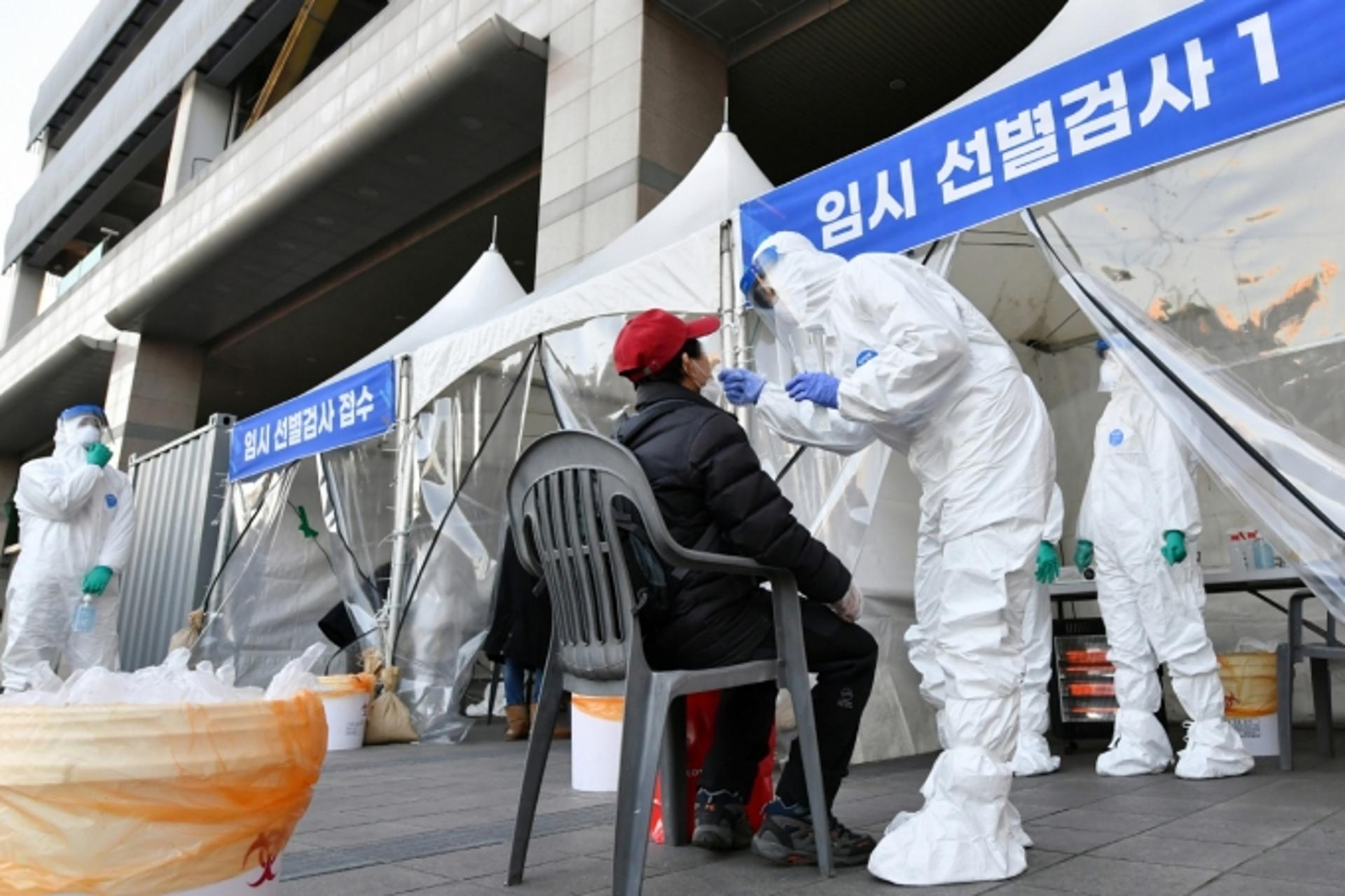 수원델타플렉스 노동자 1만5천여명 선제적 신속항원검사