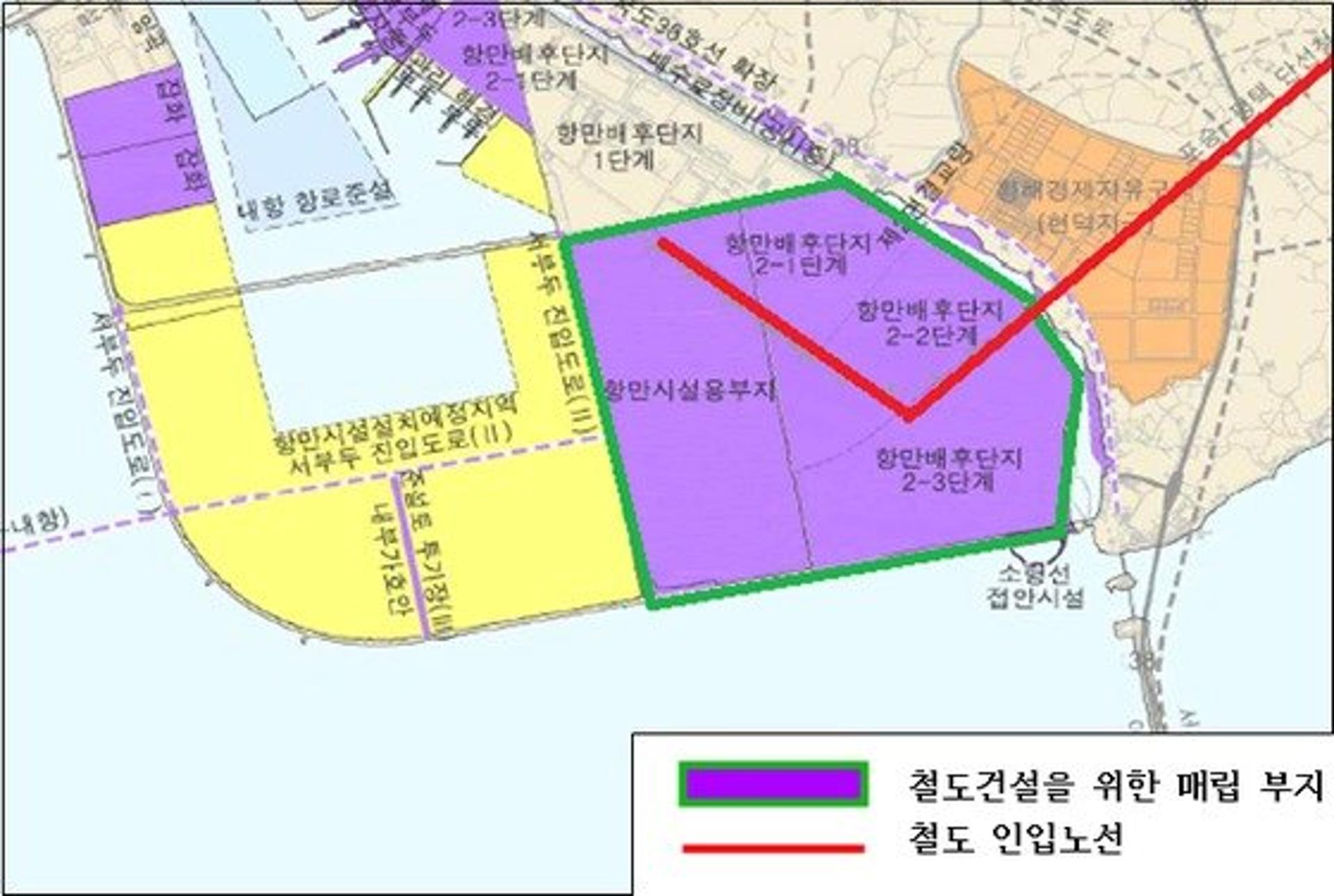 '포승-평택 단선철도 사업' 항만 계획에 반영… 건설 추진 '청신호'