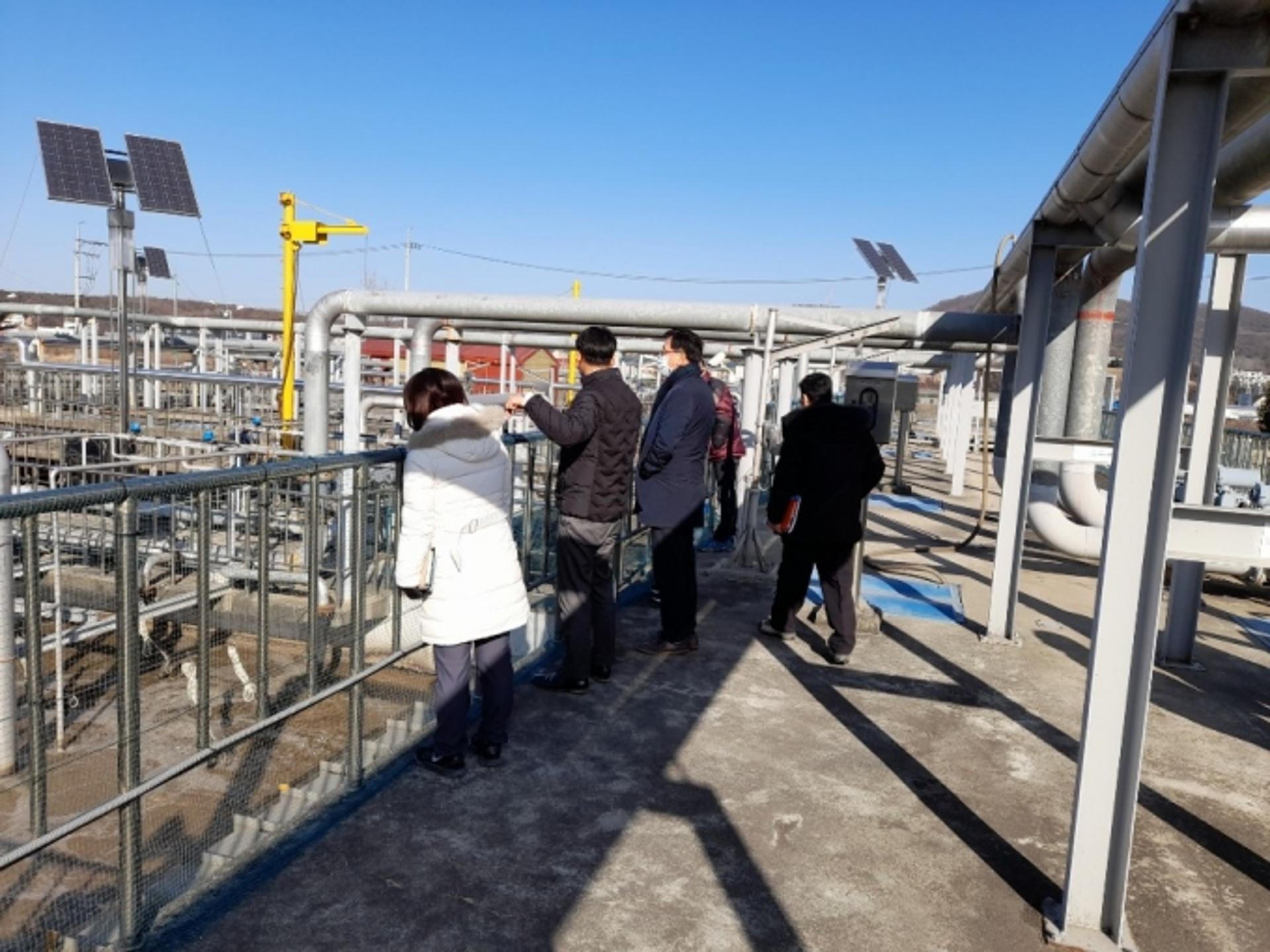 고양시, 일산·원능·벽제 수질복원센터 동절기 운영현황 점검