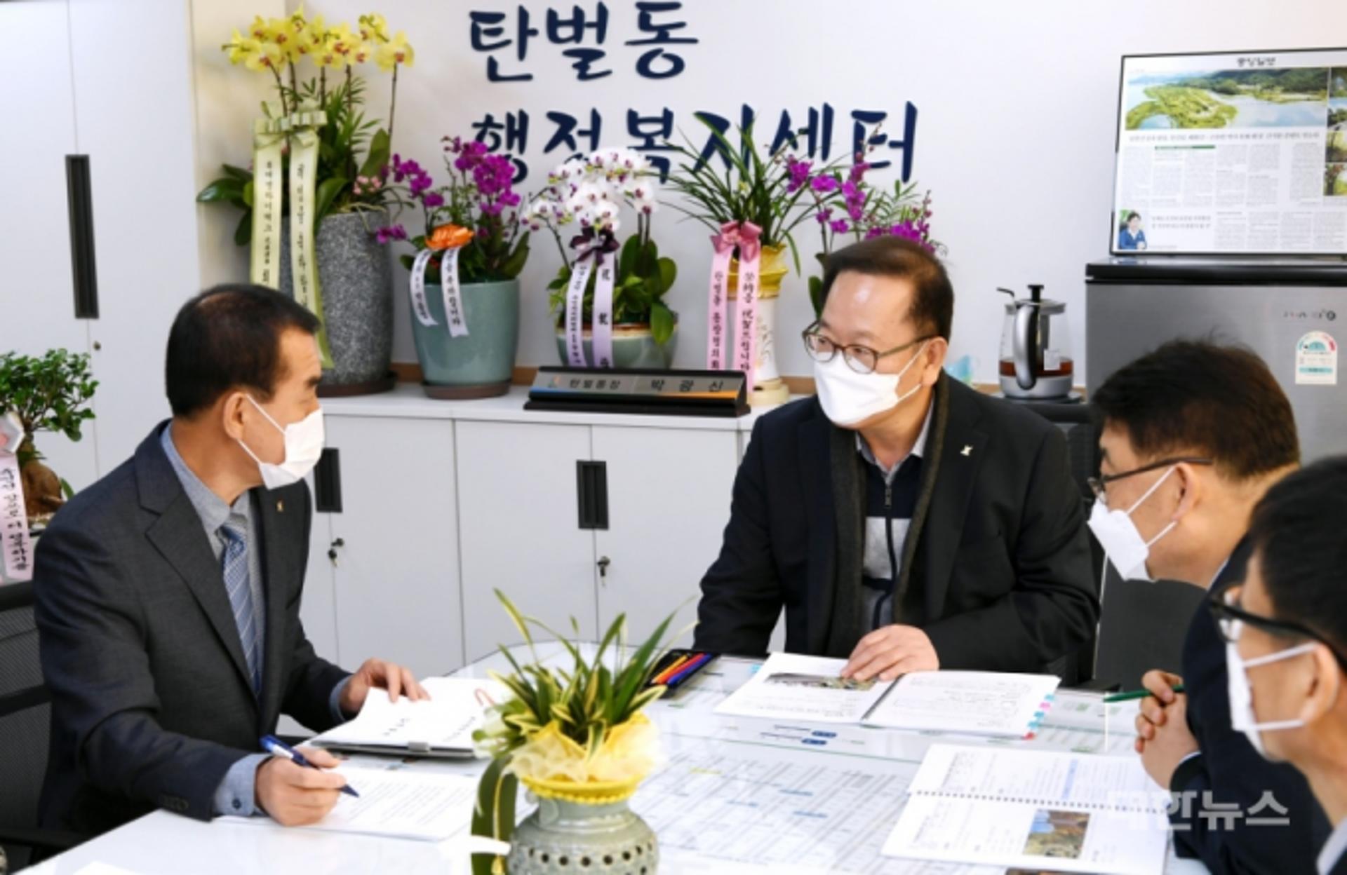 이춘구 광주부시장, 읍면동 행정복지센터 방문 소통행정 전개