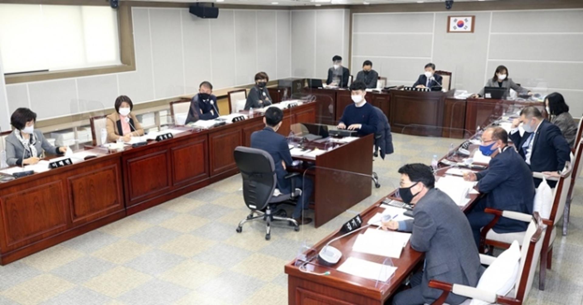 수원시의회 문체위, 2021년도 주요업무계획 보고받아