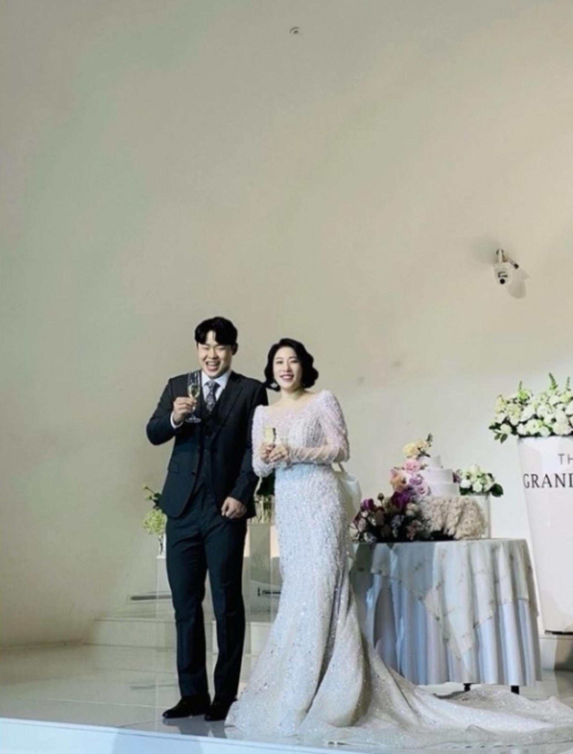'♥윤승열' 김영희 결혼소감 "잘 살아가겠다"