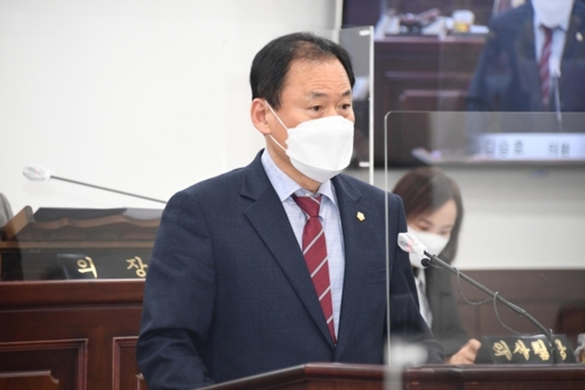 김승호 동두천시의원 "송내동 행정복지센터 신청사건립 조속히 추진돼야"