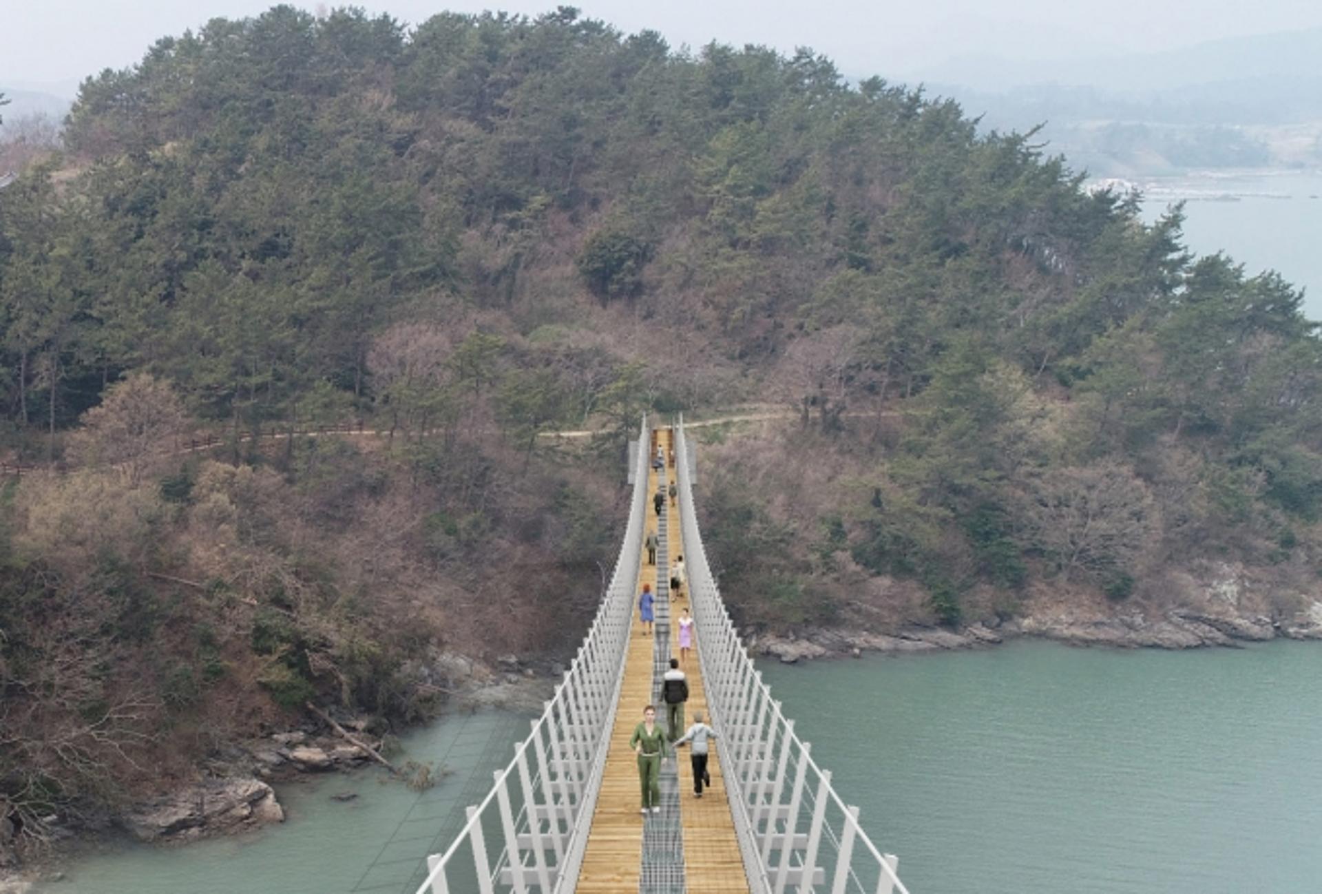 강진군, 말뿐인 명품 출렁다리 변경 추진