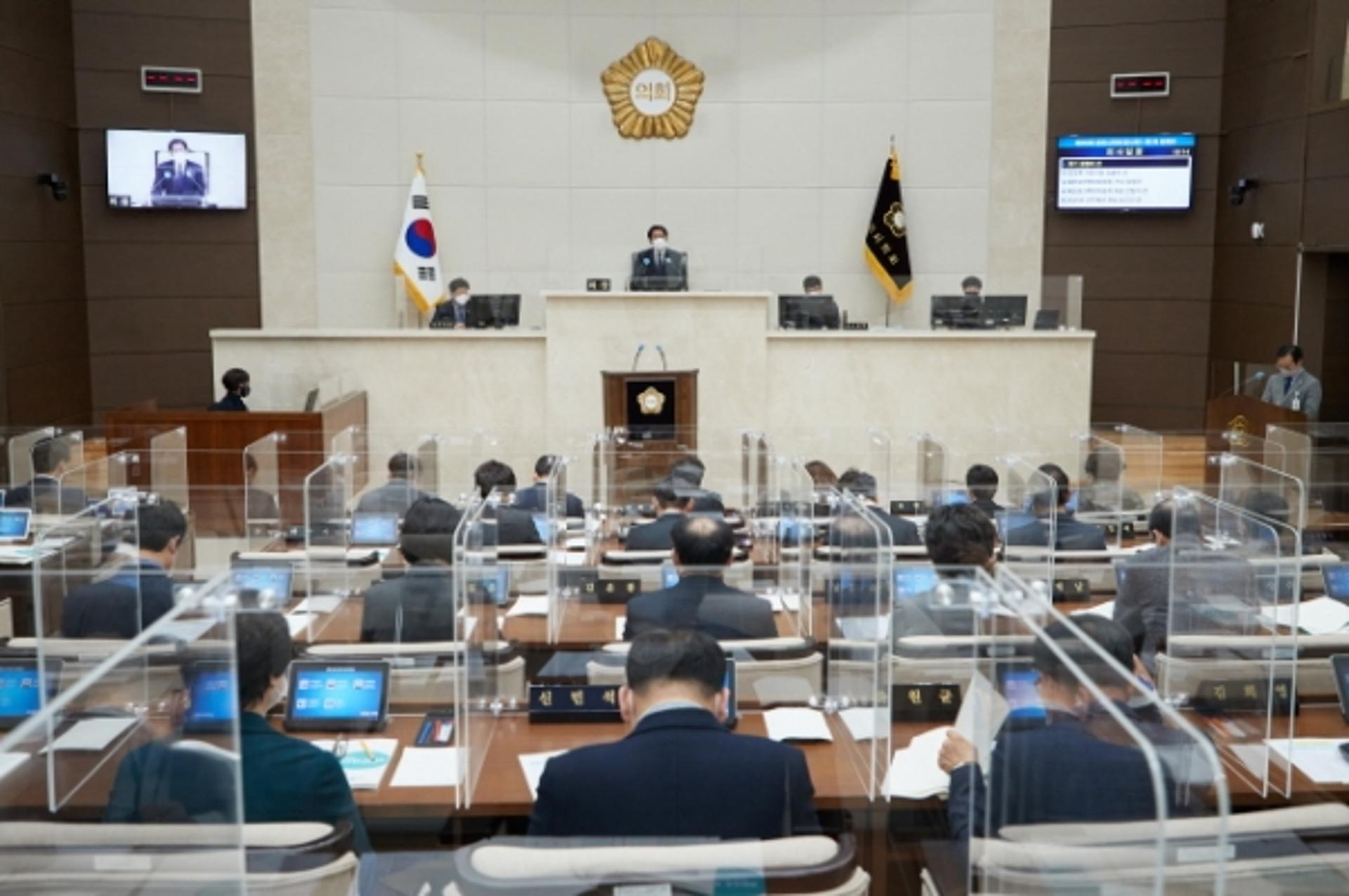 용인시의회, 제252회 임시회 개회