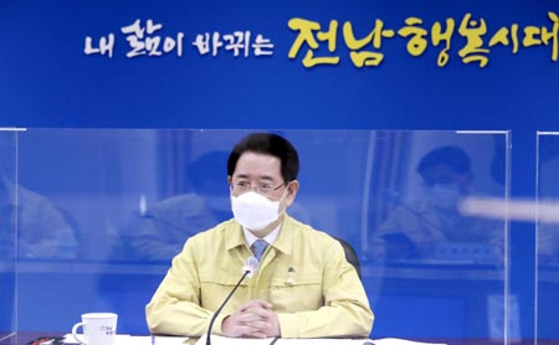 김영록 전남지사 "文대통령, 지역균형 뉴딜투어 전남서 1호 행사…큰 의미"