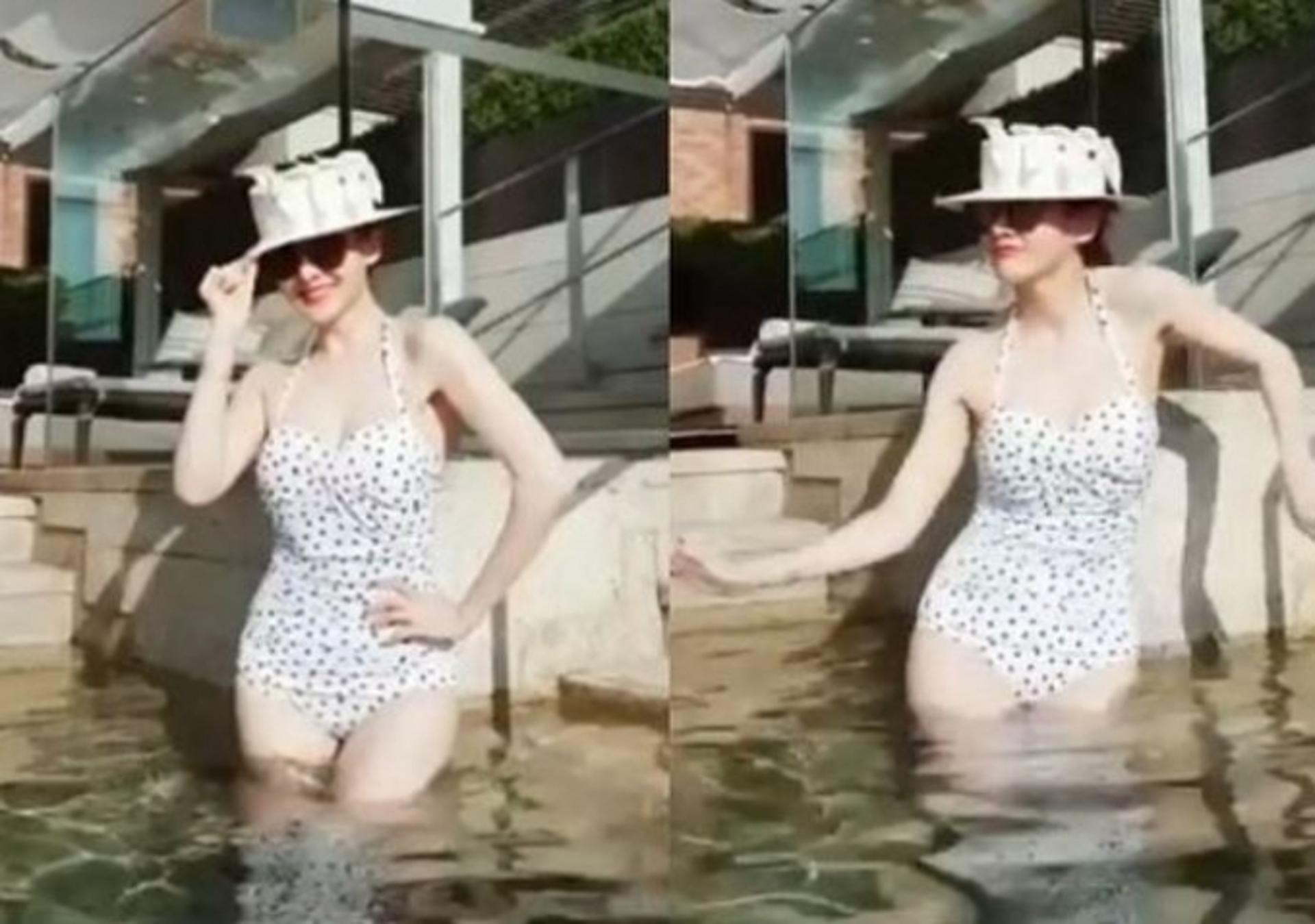 "뽀얀 속살·아찔 볼륨감"… 아이비 몸매 '대박'