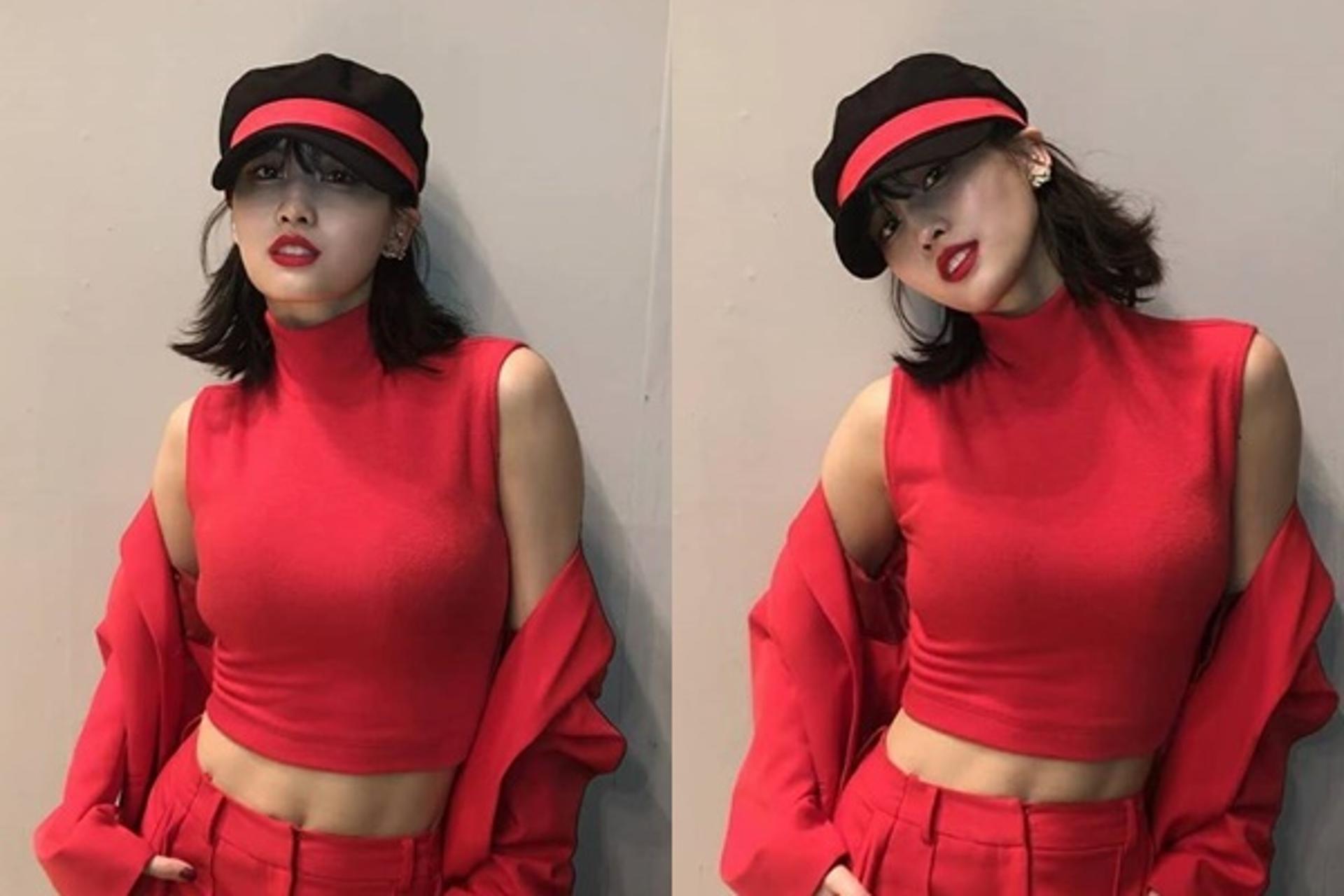'김희철♥' 트와이스 모모, 자켓 벗으니 '아찔'