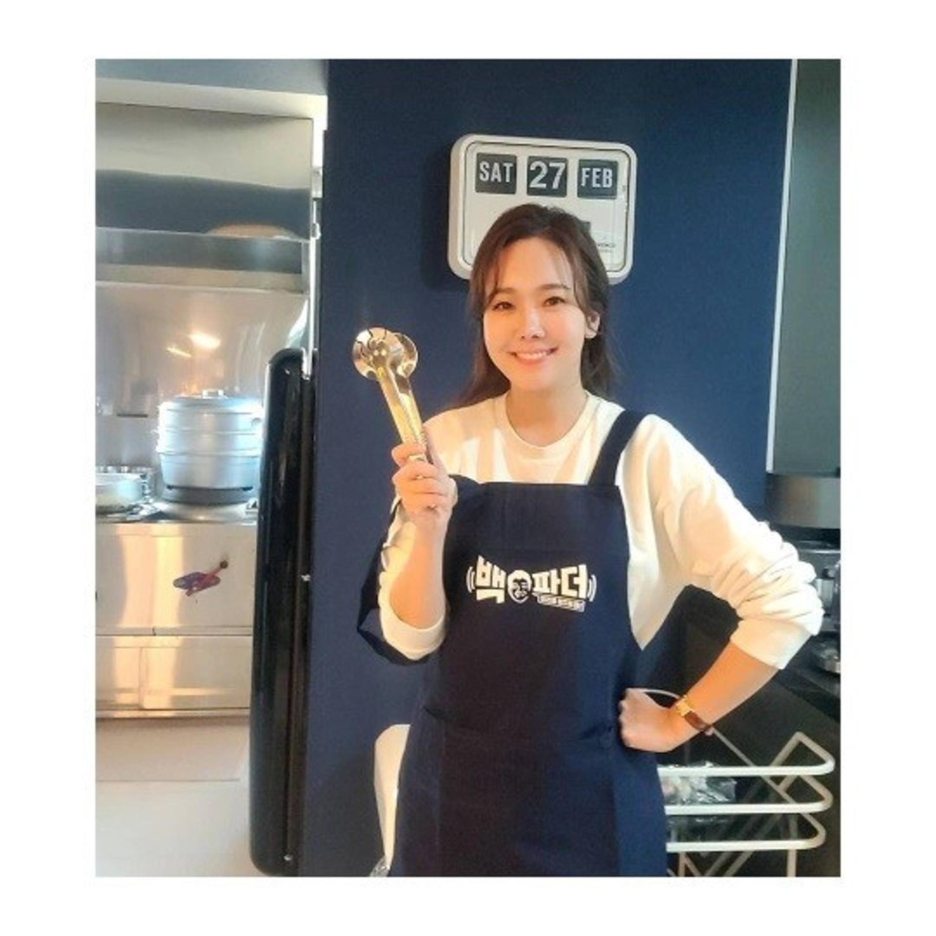 소유진, ♥백종원 '백파더' 마지막 생방 독려… "저도 따라합니다"
