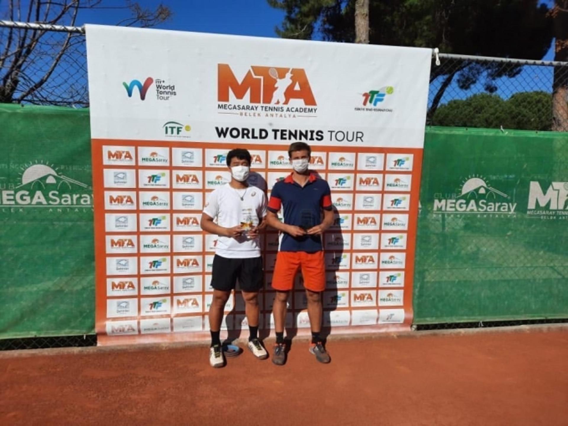 의정부시 테니스팀 정윤성, ITF 투어 남자 복식 준우승