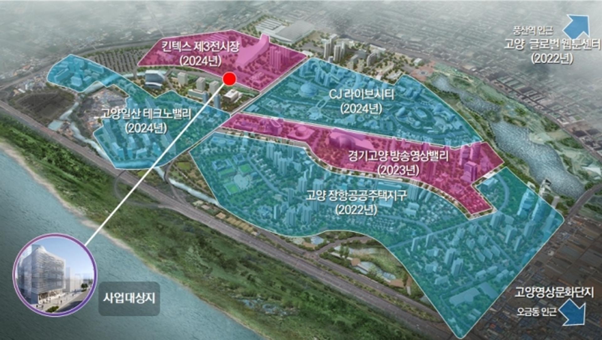 고양시, 'IP융복합 콘텐츠 클러스터 조성 지원사업' 공모에 최종 선정