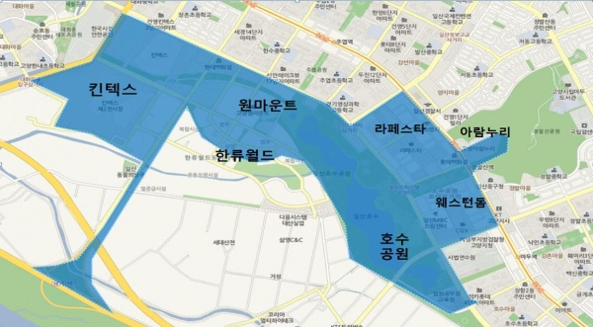 고양시 관광특구, 경기도 5개 관광특구 중 1위에 올라