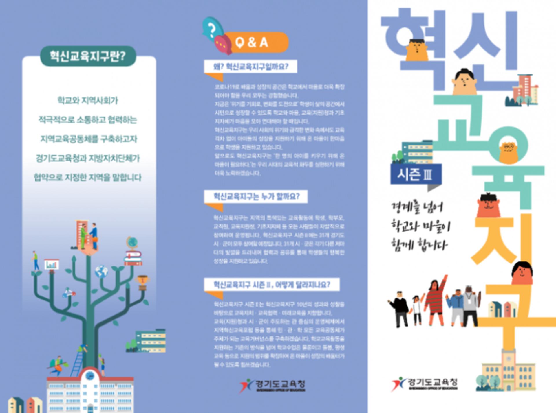 경기도교육청, 지역과 함께 31개 시군별 색다른 혁신교육