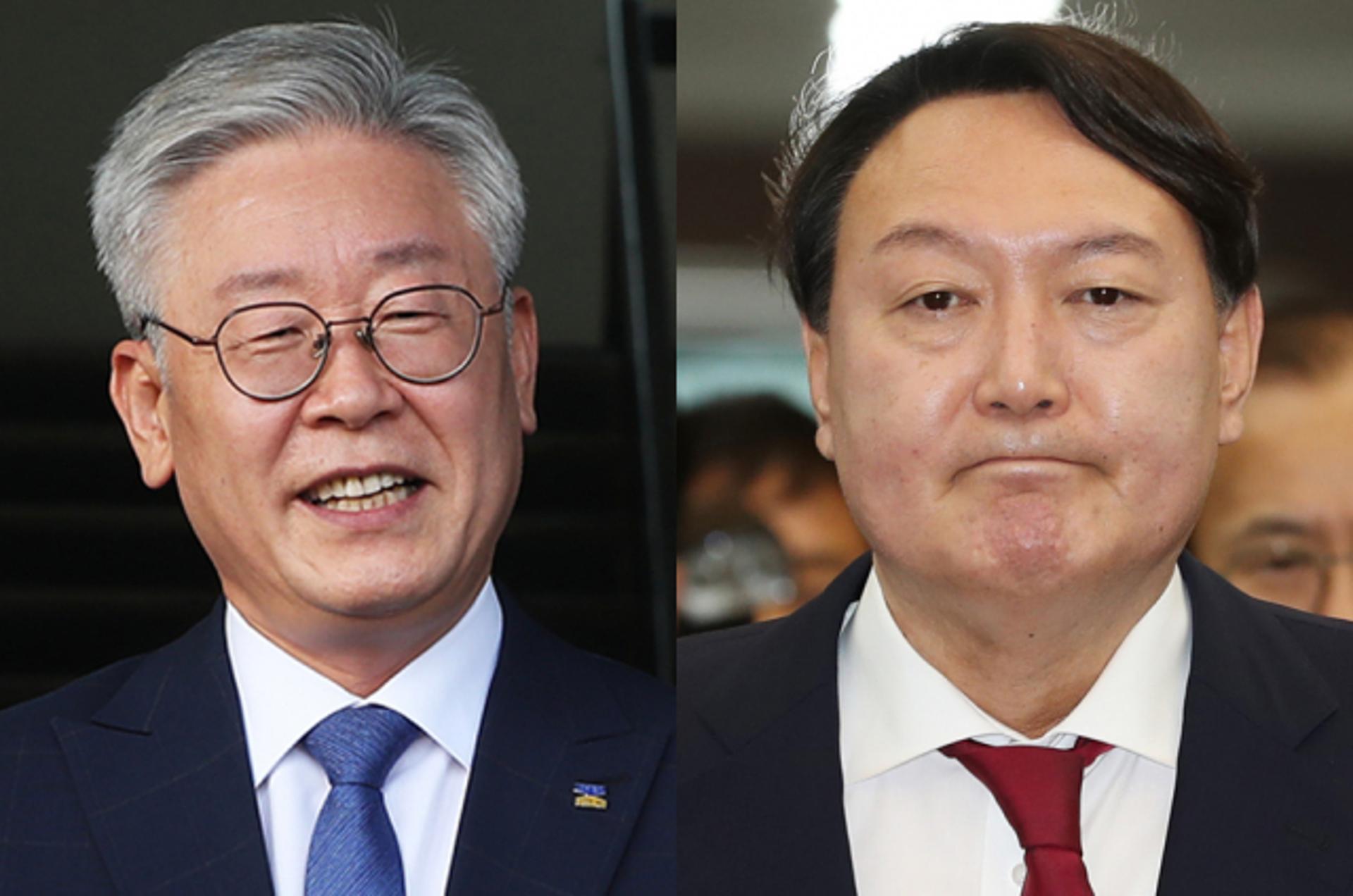 '이재명의 공정(公正)'과 '윤석열의 정의(正義)' 화두…대선, 시대정신이 되나