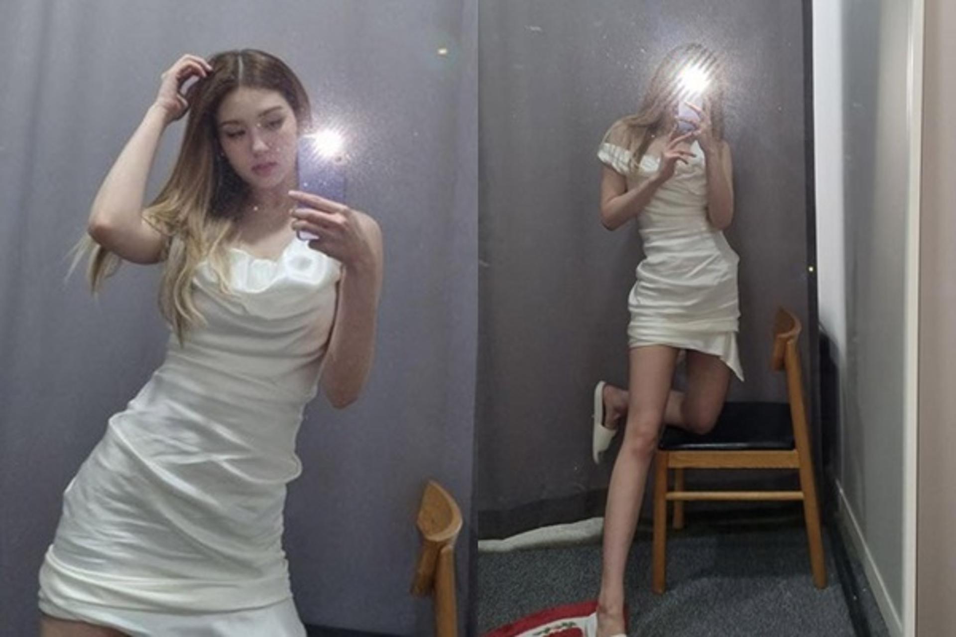 "다리길이 실화?"… 전소미, 밀착 미니원피스 자태