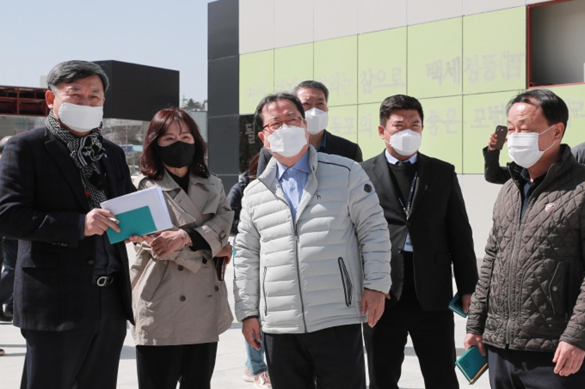 조광한 남양주시장, 이석영광장  최종 공사 진행 상황 점검…26일개관