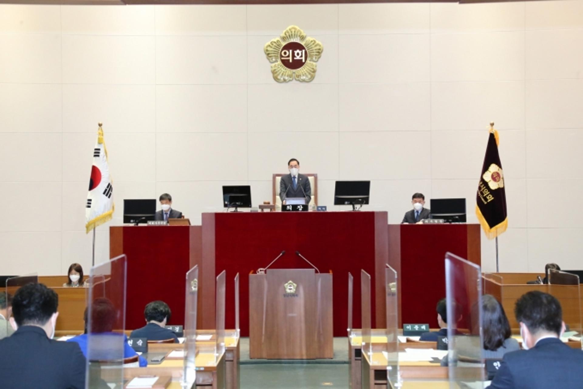 성남시의회, 제261회 임시회 개회…6일간 일정 진행