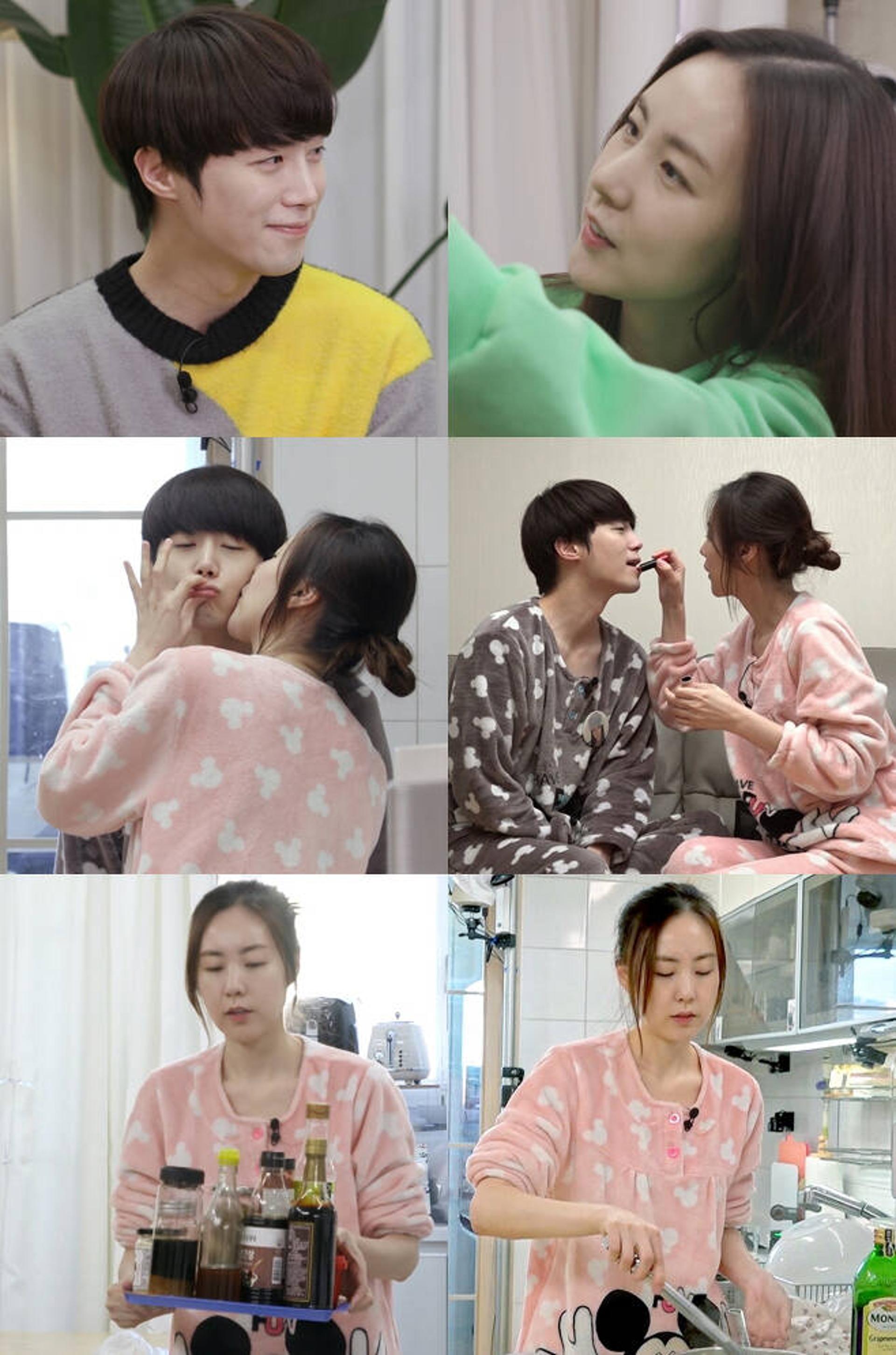 "뽀뽀귀신의 등장"… '편스토랑' 황바울♥간미연 애정행각 '헉'