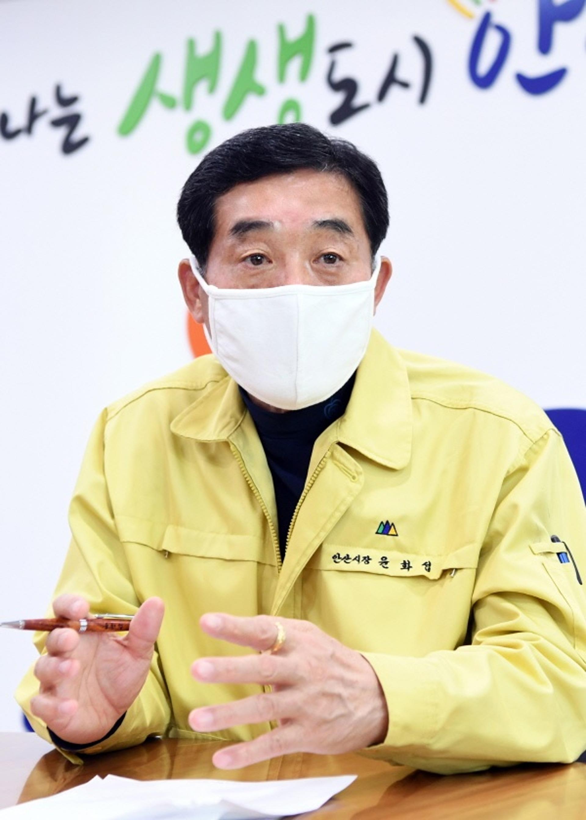 윤화섭 안산시장 "법무부와 협력, 외국인 방역관리 모범사례 만들 것"