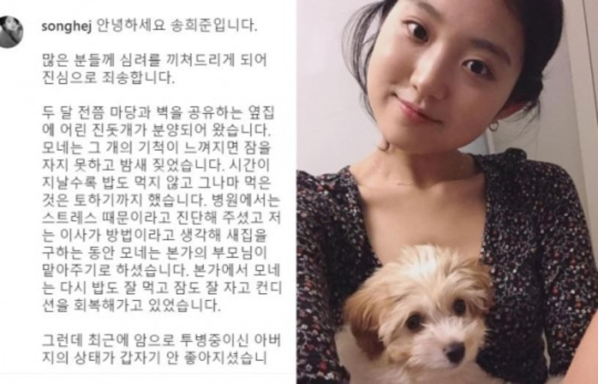 '사지말고 입양하세요'… 송희준 파양논란, 비난 거세지는 이유