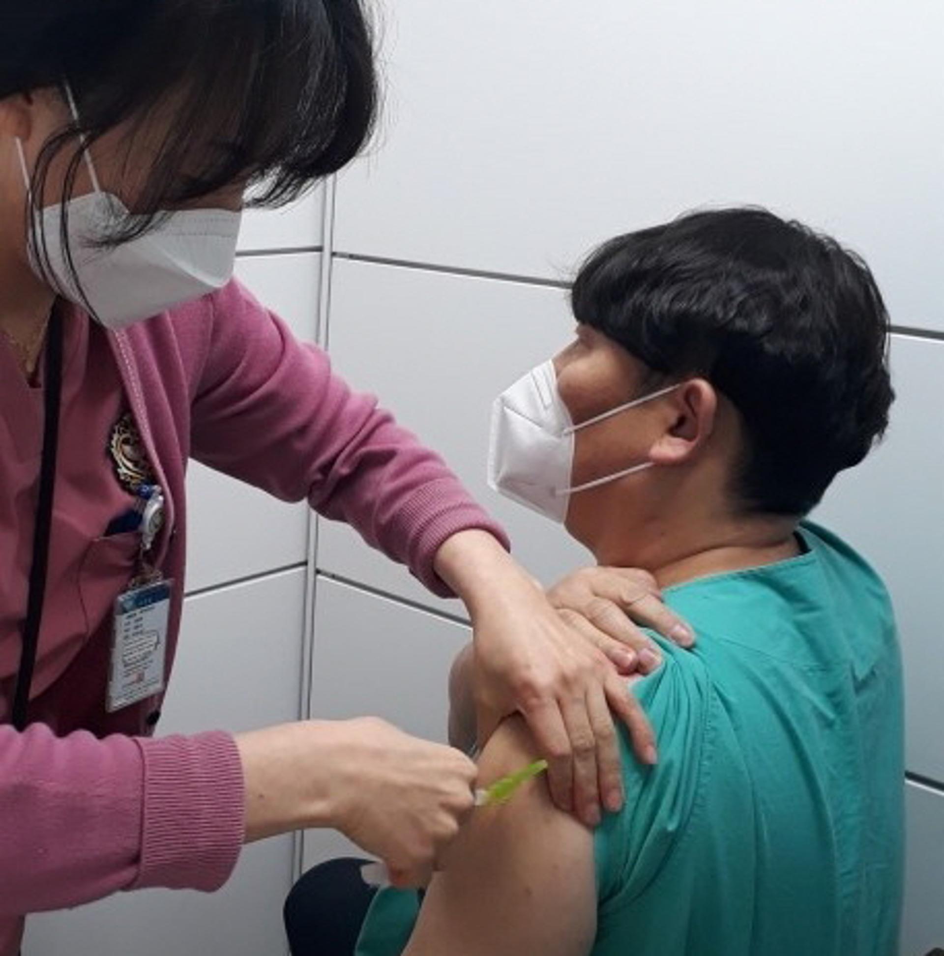의정부시, 경기도의료원 의정부병원 백신 2차접종 완료