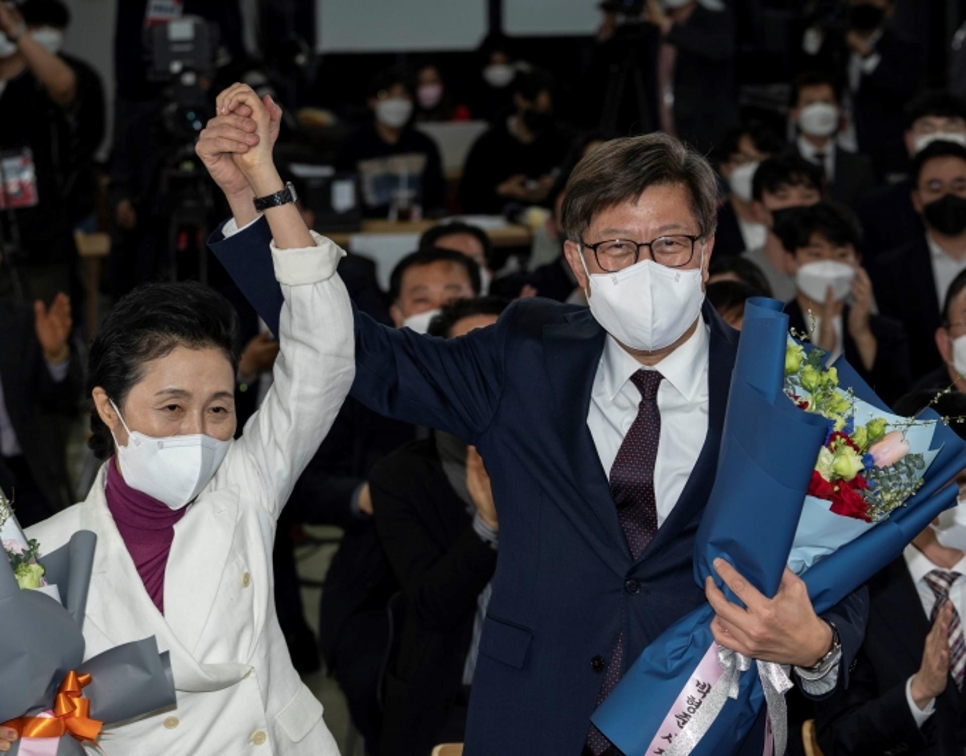 박형준, "이번 선거로 국정 대전환 계기 되기를"