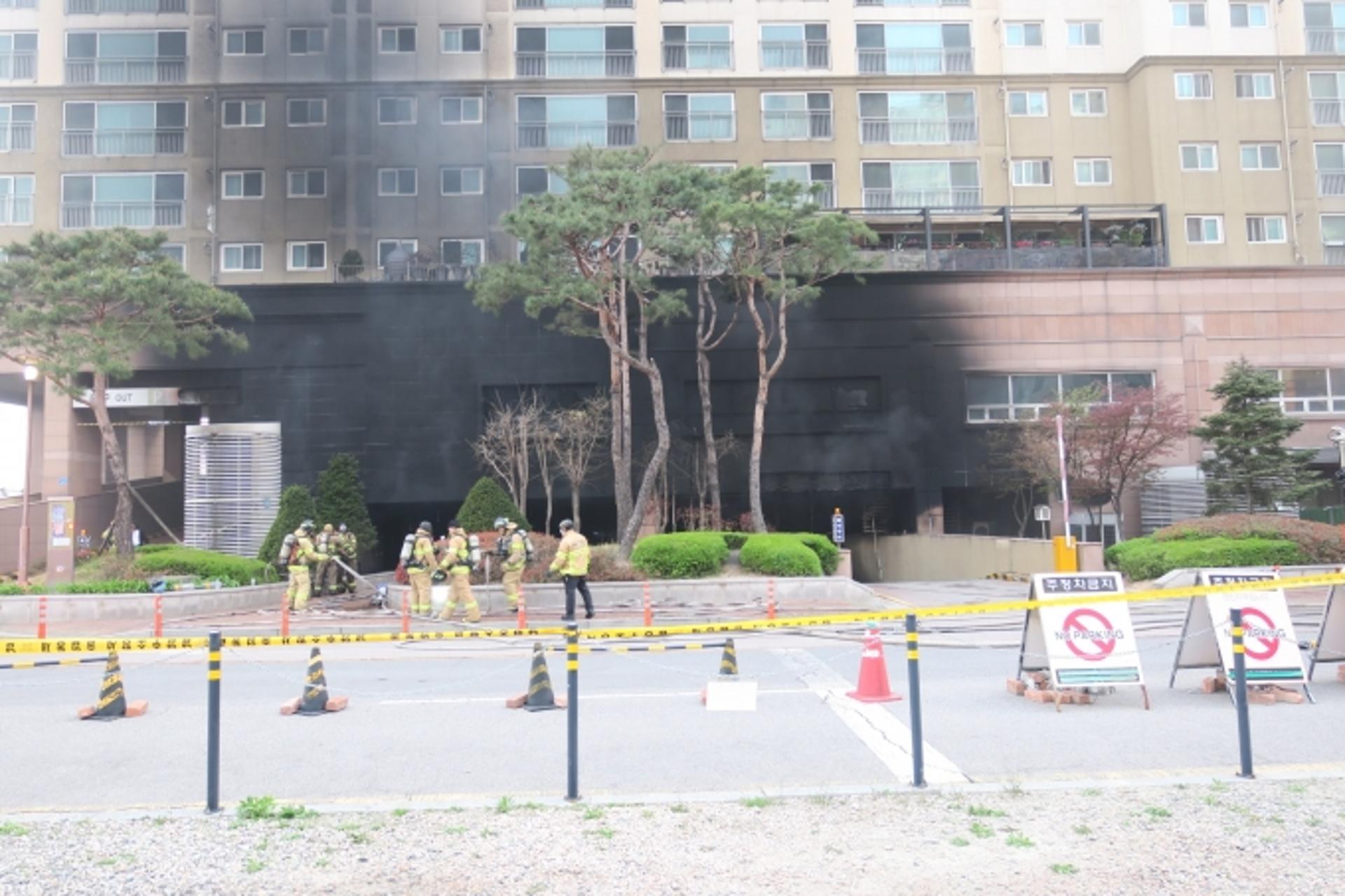 “남양주 화재 부상자 22명… 주차 차량 내부 수색 시작”