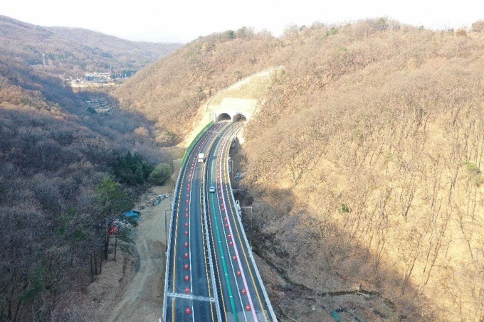 성남~광주 이배재도로 2.24㎞ 확장구간 오는 26일 개통