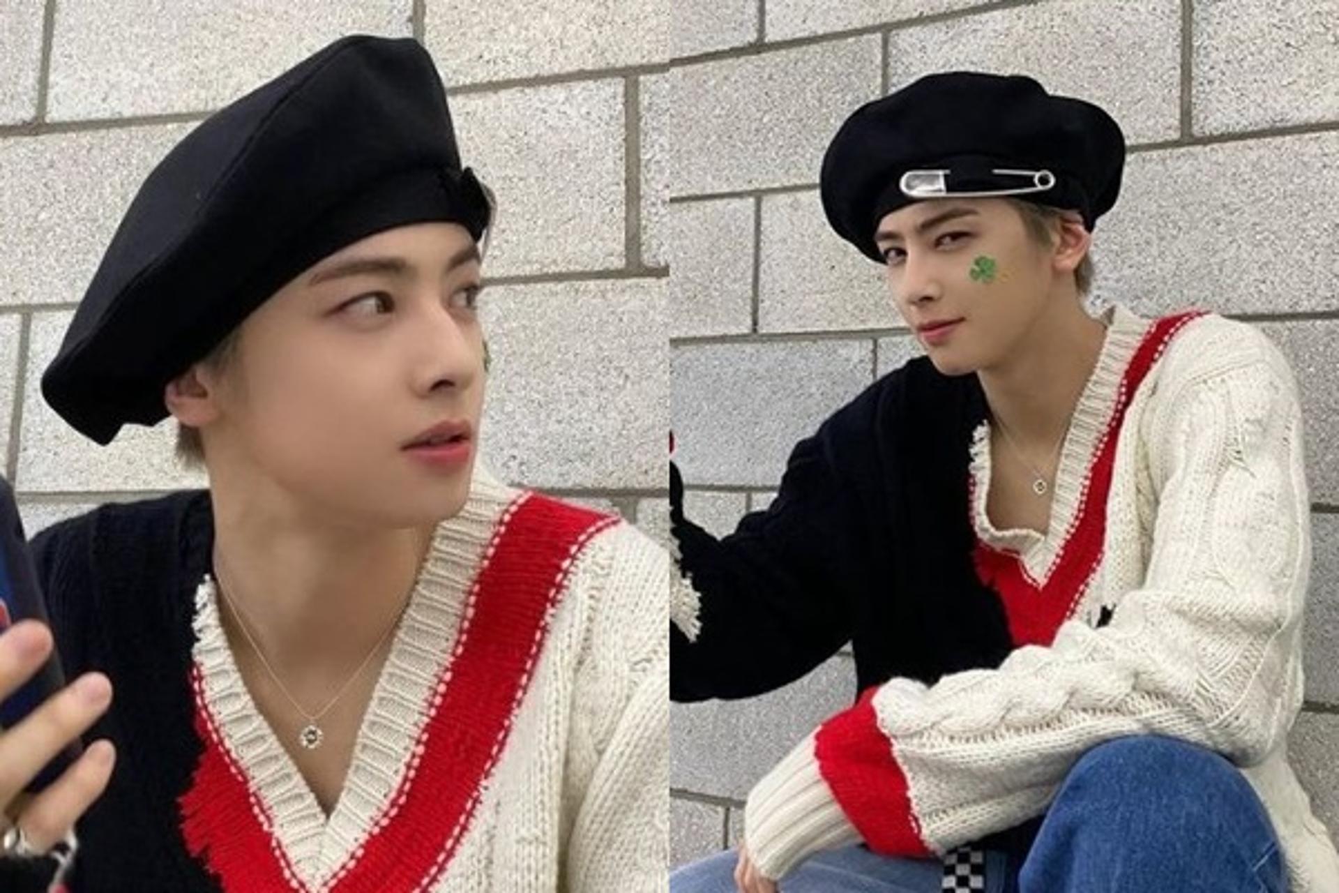 "여자보다 더 예쁘죠?"… 차은우, 이래서 얼굴천재구나