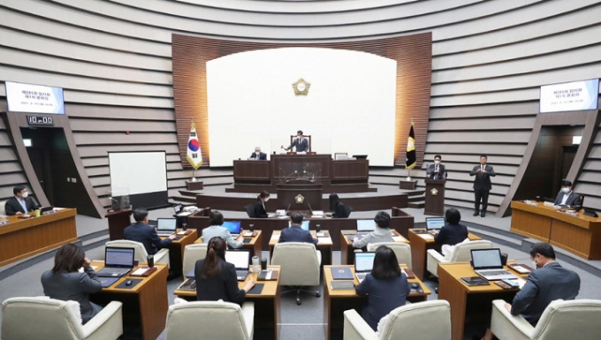 광주시의회, 제285회 임시회 개회…7일간의 의정활동 돌입