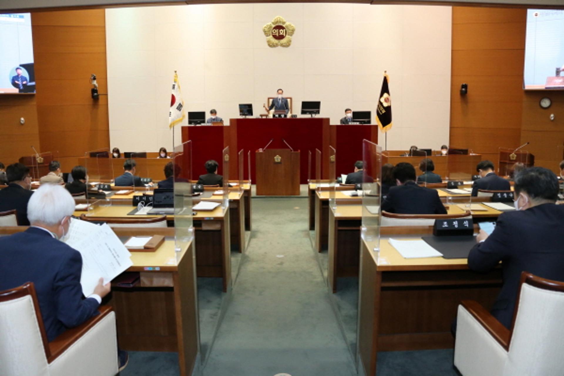 성남시의회, 제262회 임시회 개회…7일간 일정 돌입
