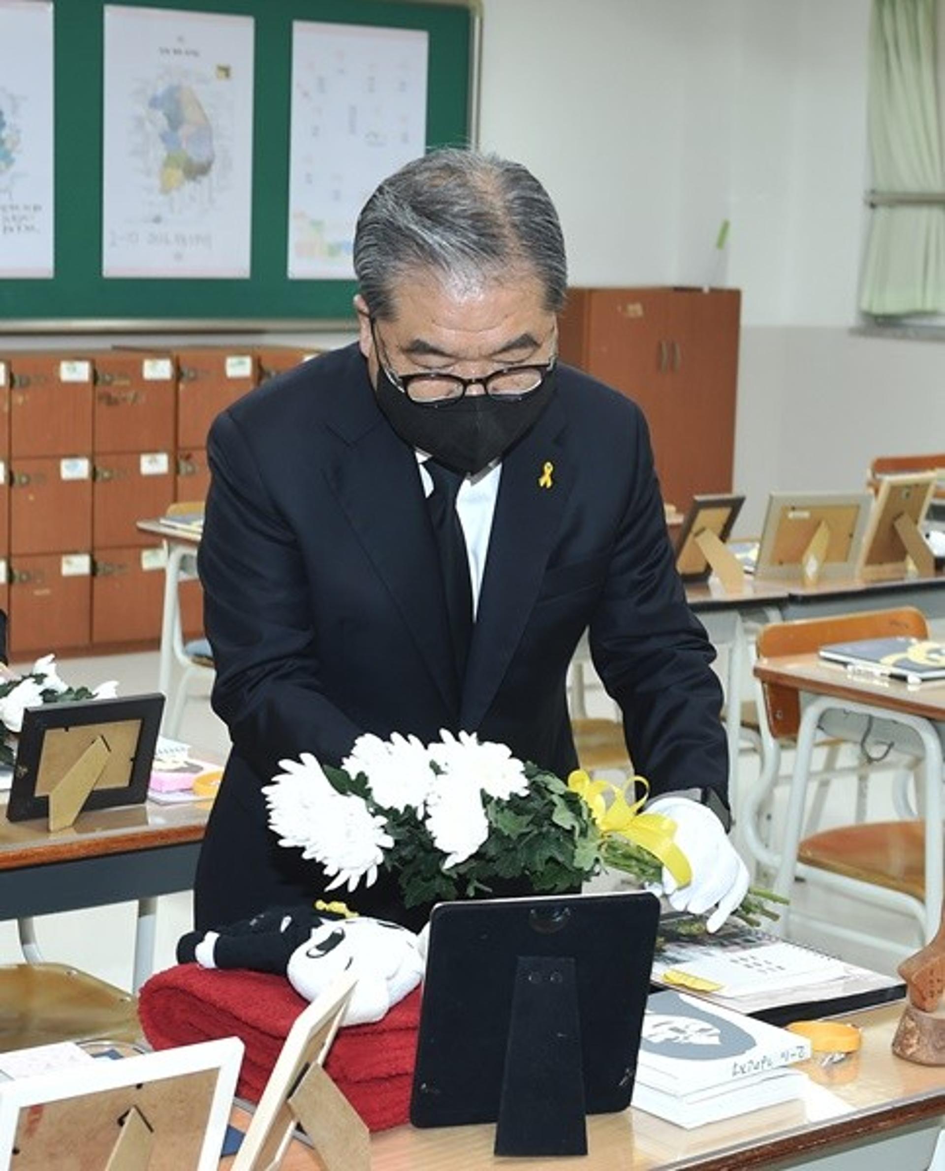 "잊지 않겠습니다"…이재정 경기도교육감, 세월호참사 희생자 7주기 추모