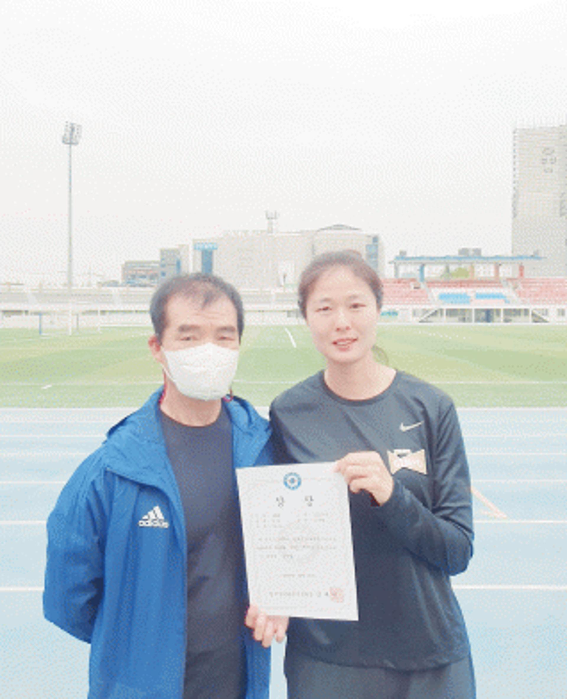김포시청 육상 오세라 선수, 계속 되는 메달 질주