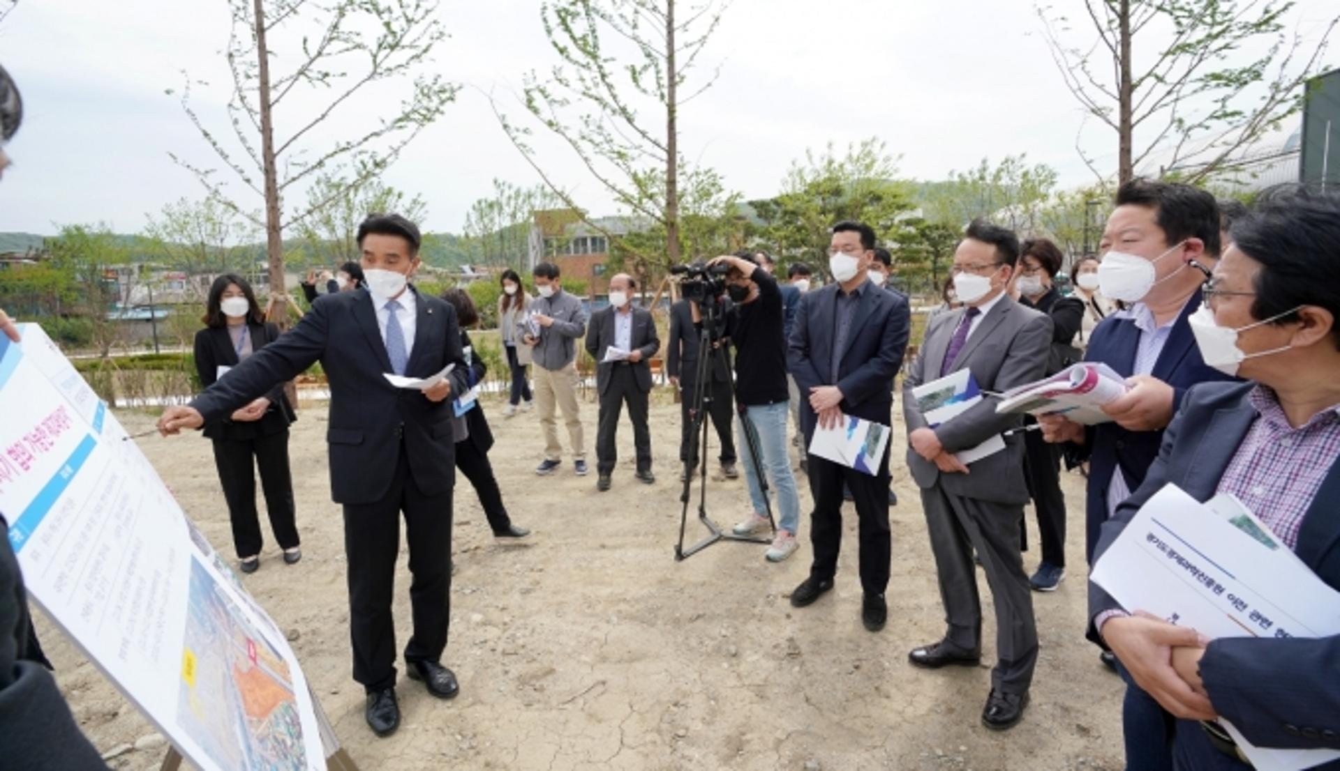 광주시, 경기도경제과학진흥원 유치 현장 실사