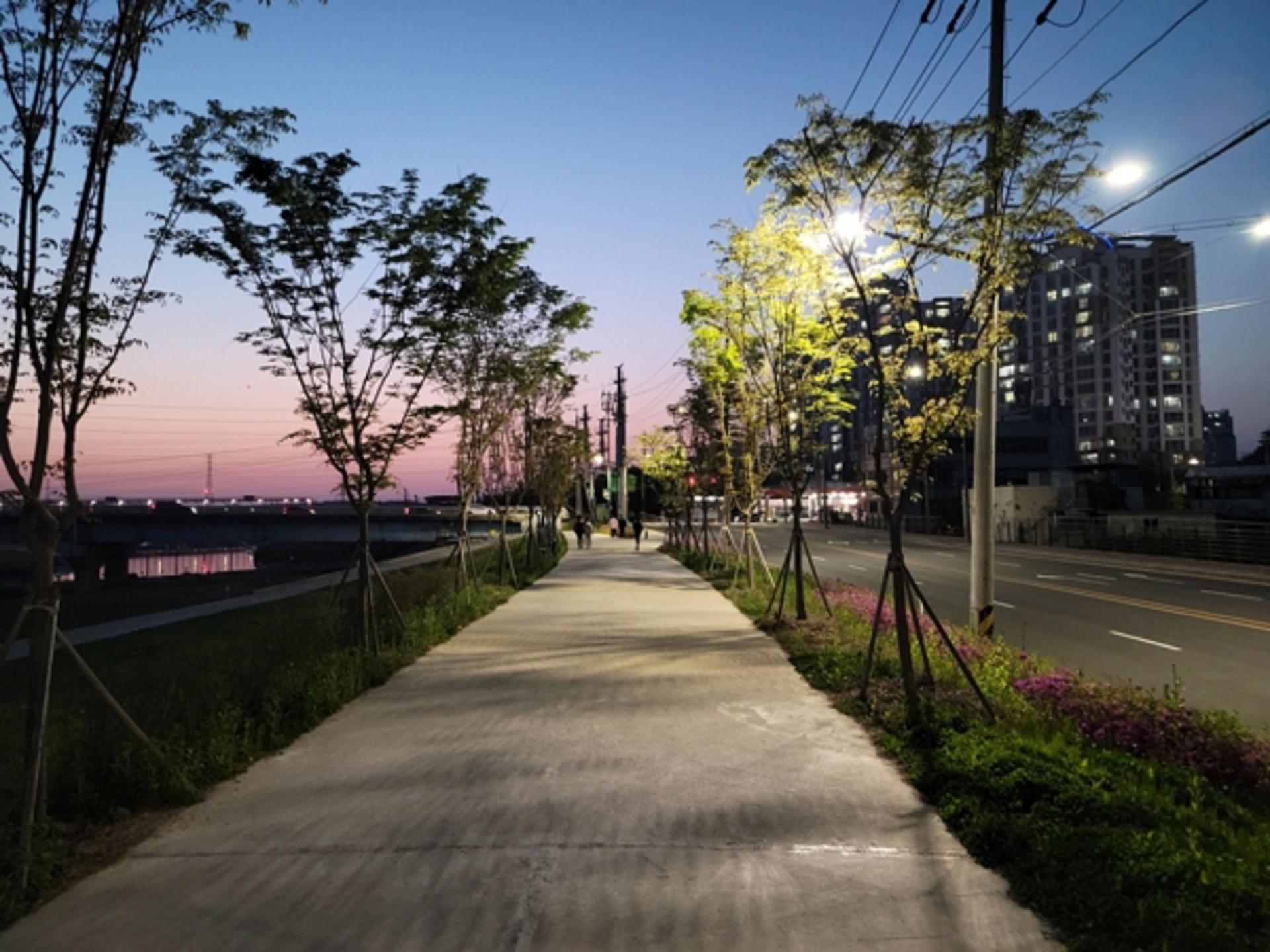 파주 문산천 수변공간에 가로등 및 보안등 76개소 신설