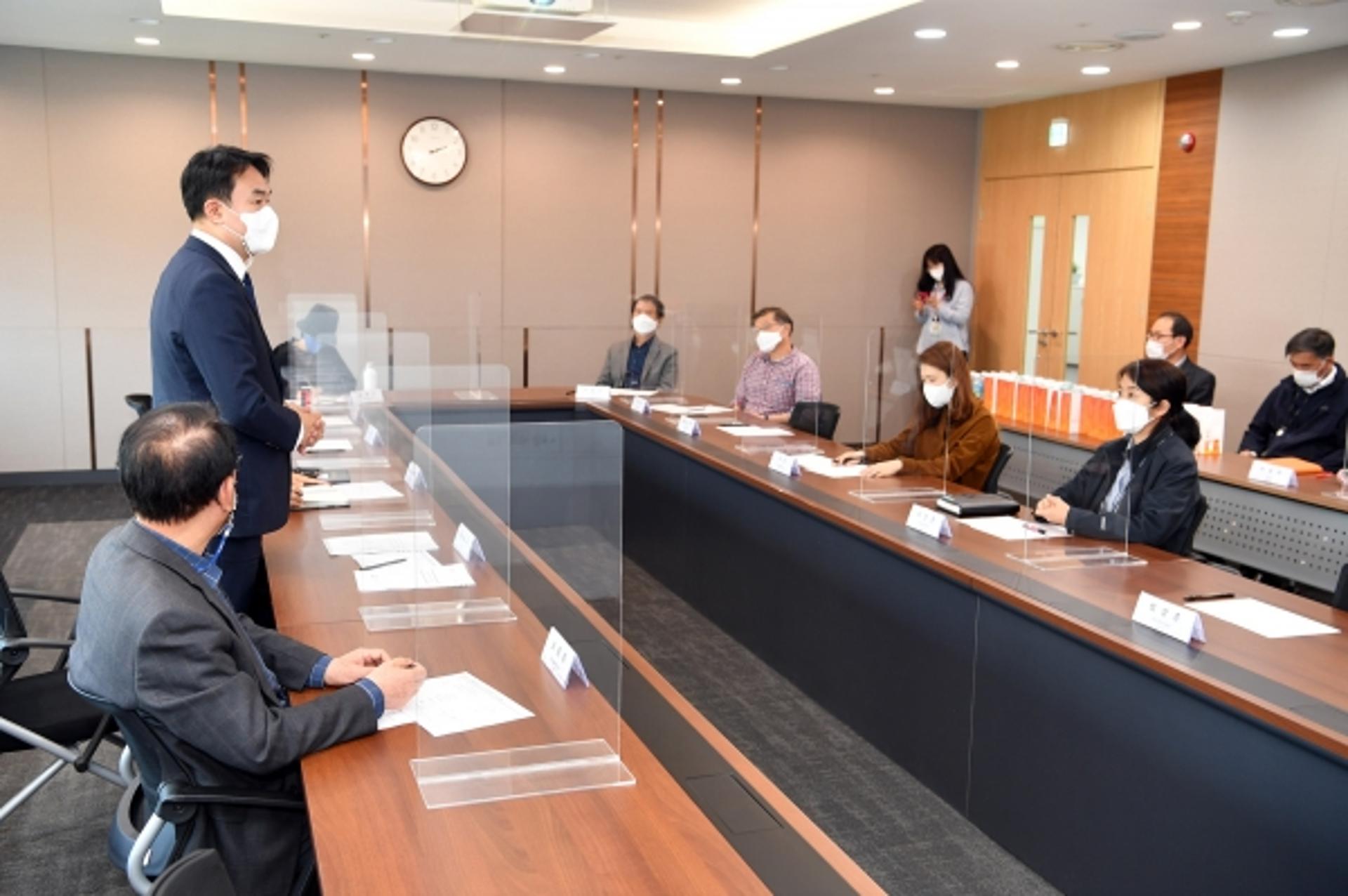 하남시, 위례 열병합발전소 주민자율 환경감시단과 간담회