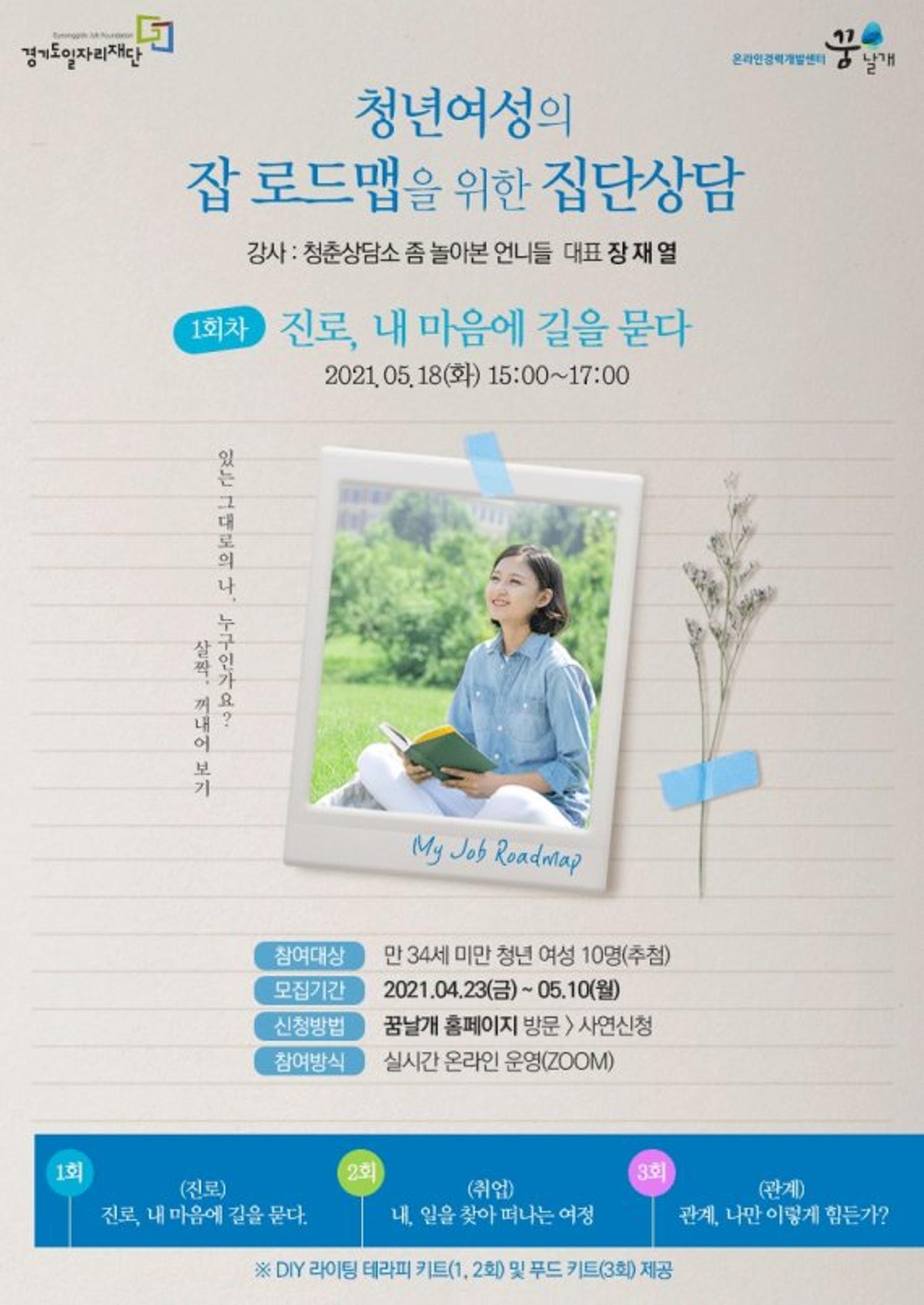 경기도일자리재단, 진로·취업 등 '청년 잡(Job)수다' 집단상담 프로그램 진행