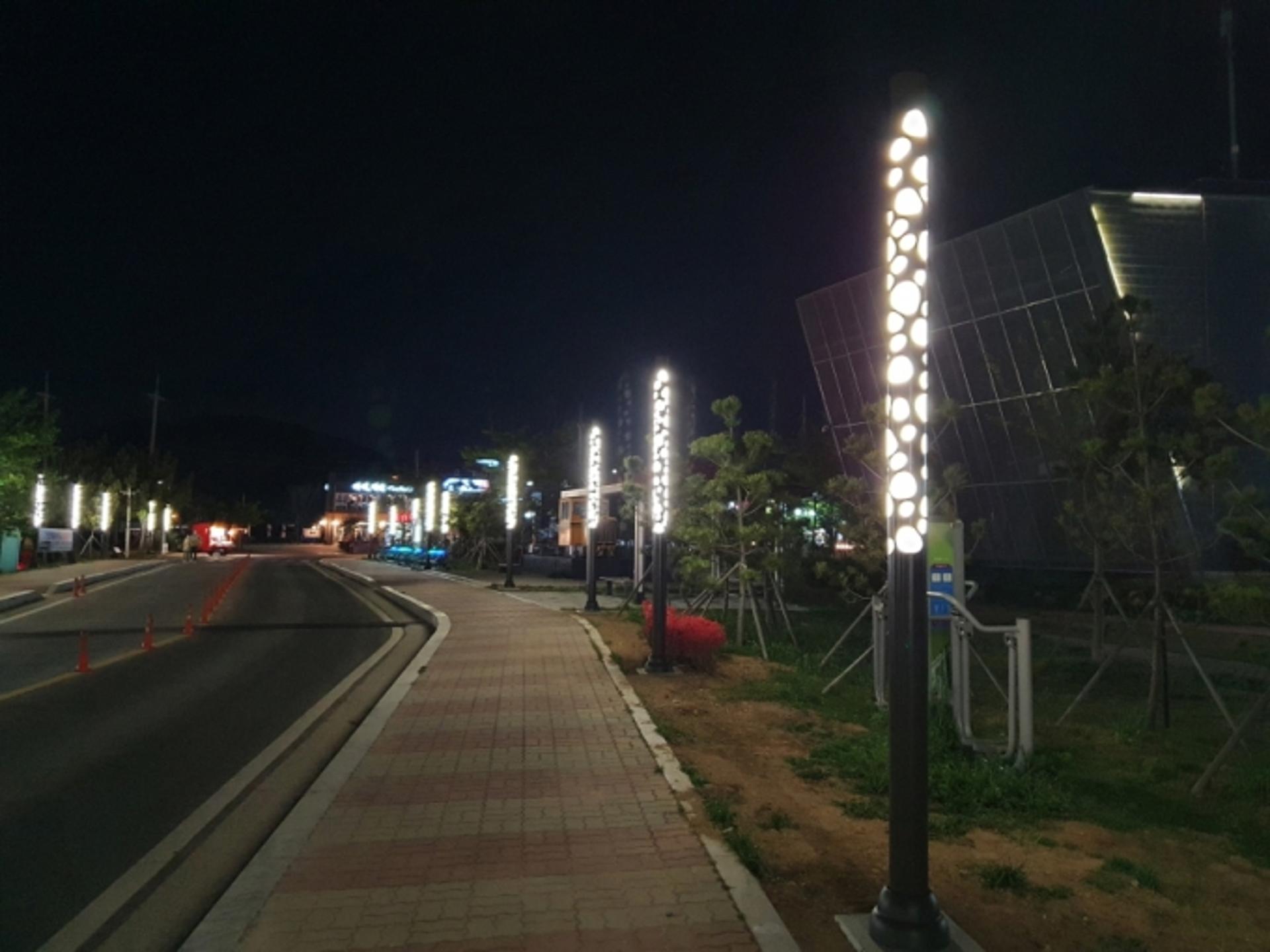 안산시, 탄도항 신재생에너지 경관조명거리 조성