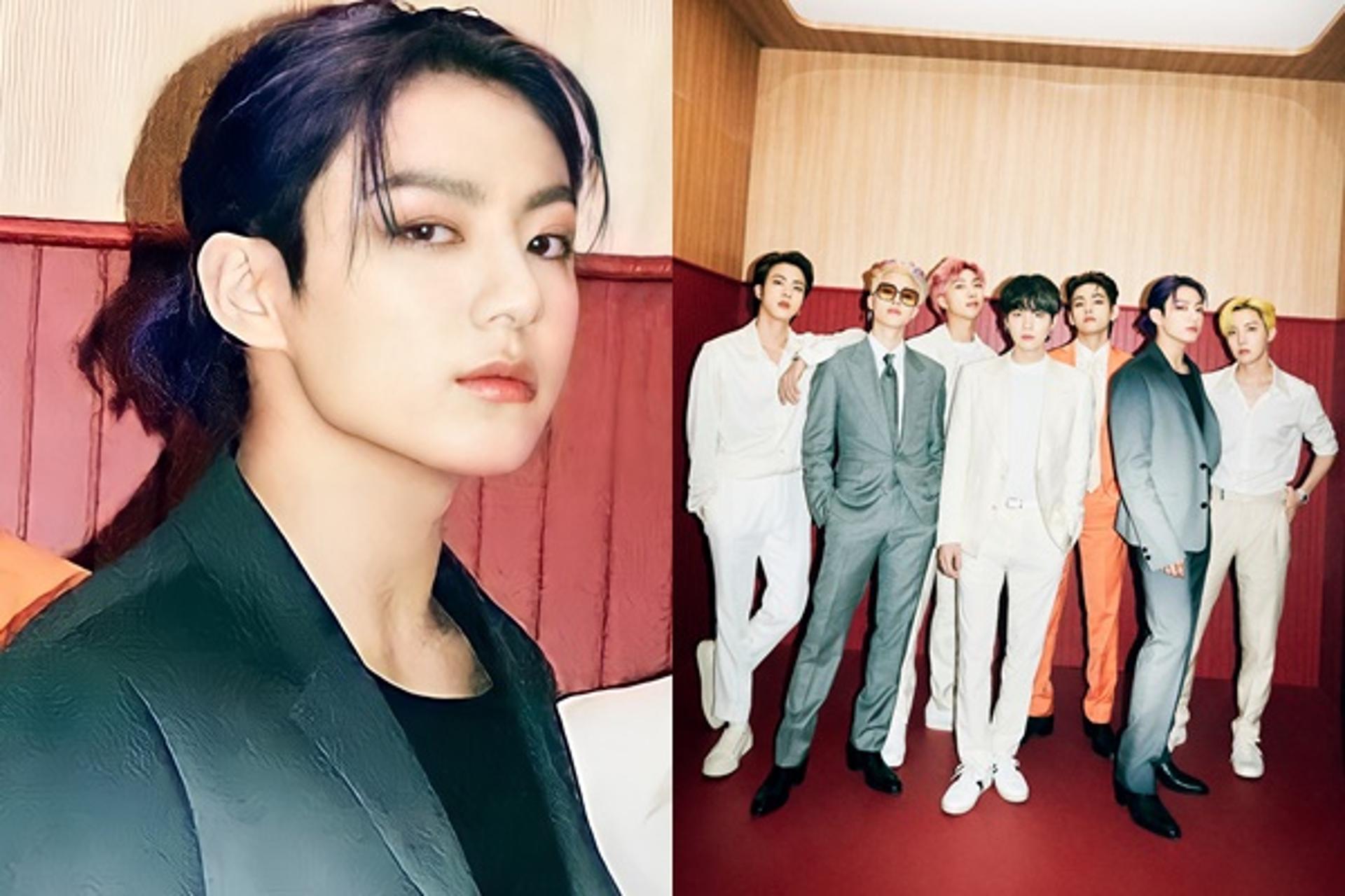"파격 헤어 美쳤네"… 방탄소년단 정국, 치명적 냉미남
