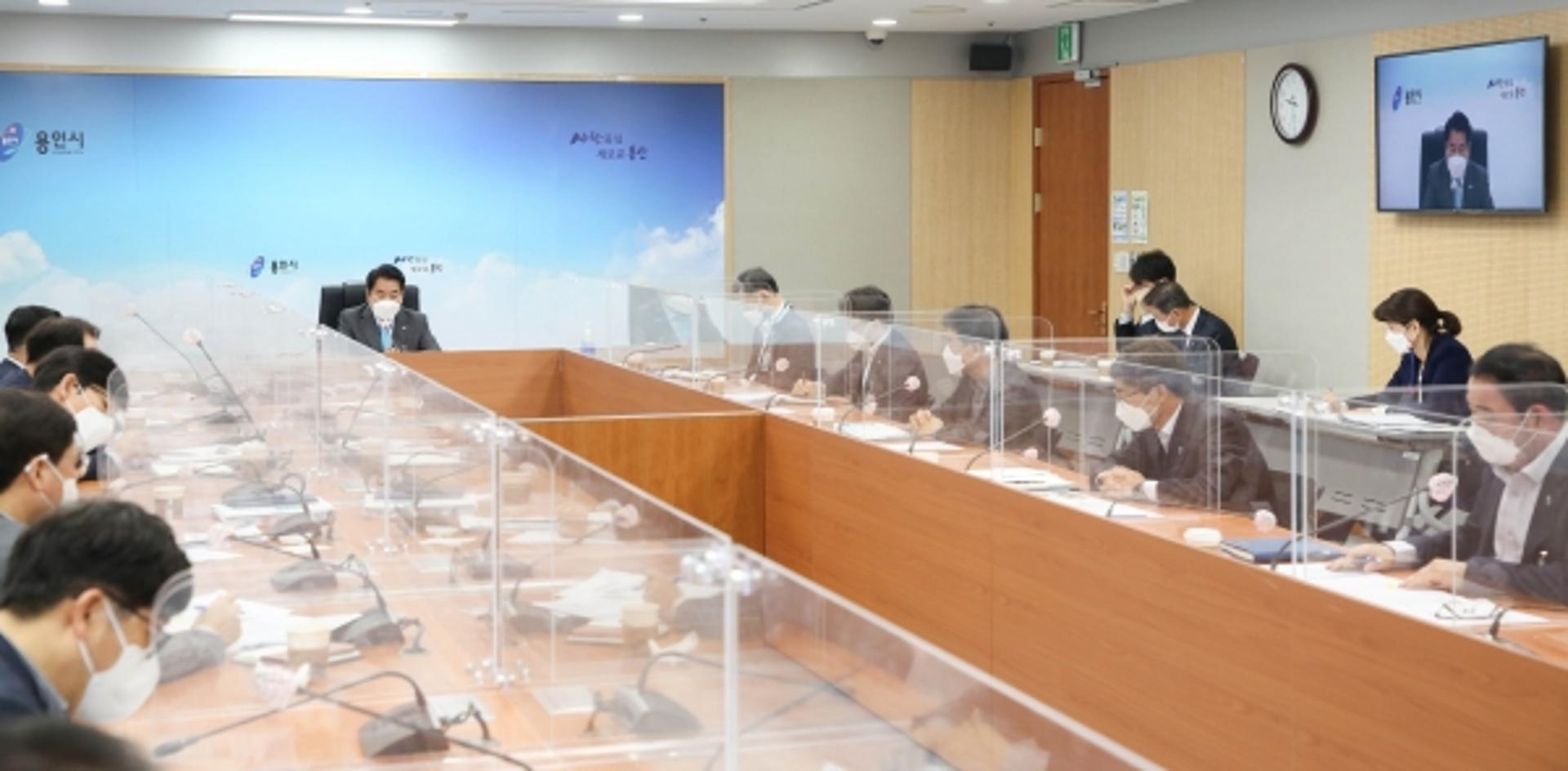 백군기 용인시장 "국토부에 신청한 노선 최대한 반영될수 있도록 총력"