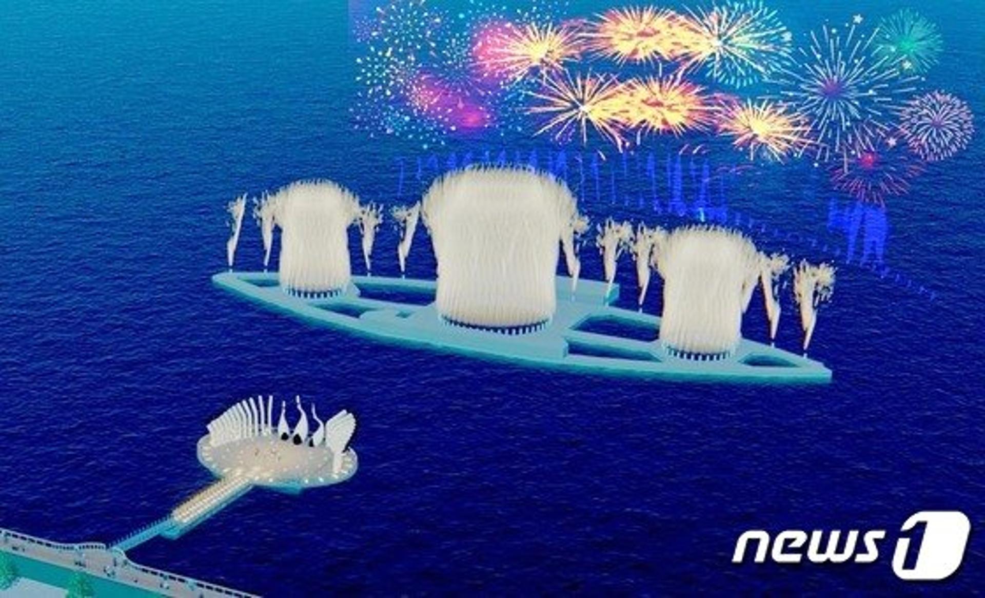 목포 평화광장, 밤공연 명소로 변모…7월부터 해상 판타지쇼