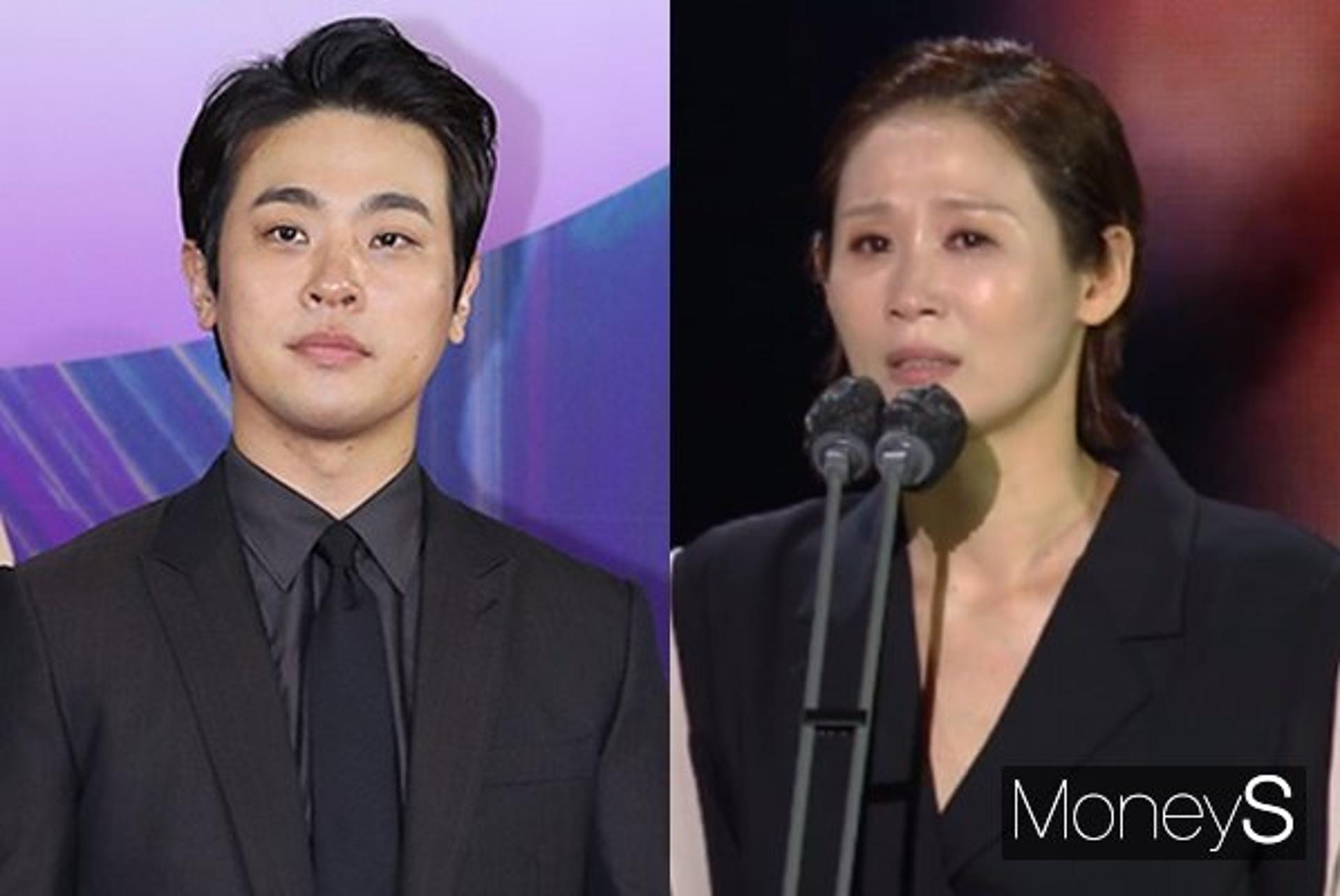 [2021 백상예술대상] 박정민·김선영 영화부문 男女조연상 "너무 신난다"