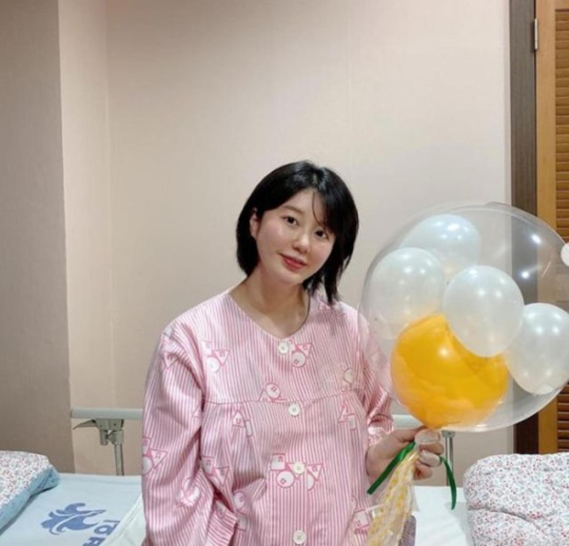 나비 득남, 엄마 됐다… "안정 취하는 중"