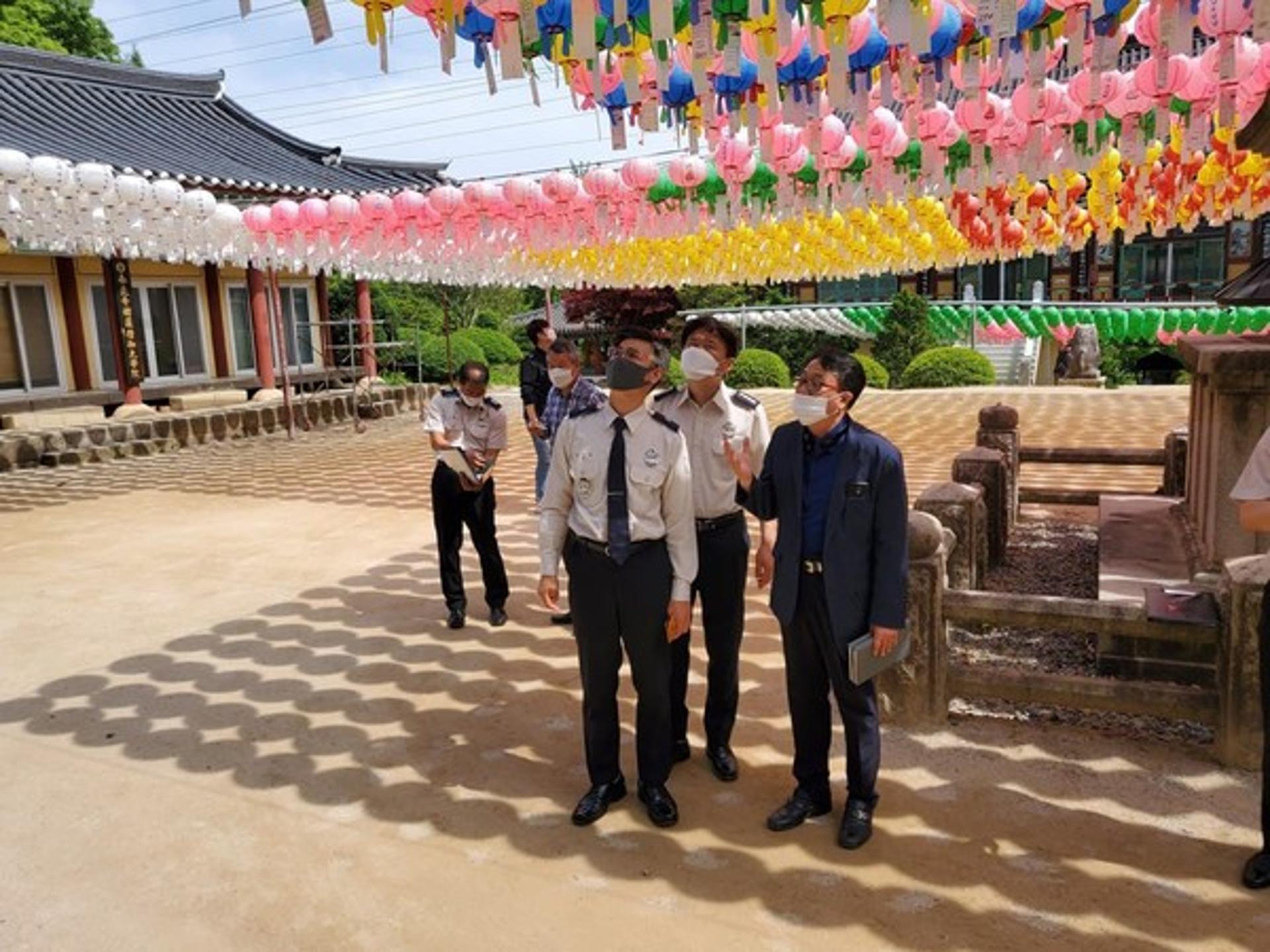 경기도 북부소방재난본부, 부처님 오신날 대비 전통사찰 안전컨설팅