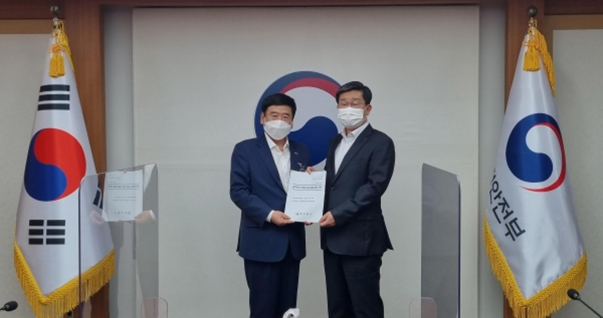 최용덕 동두천시장, 행정안전부 장관에게 지역현안 해결 재정지원 건의