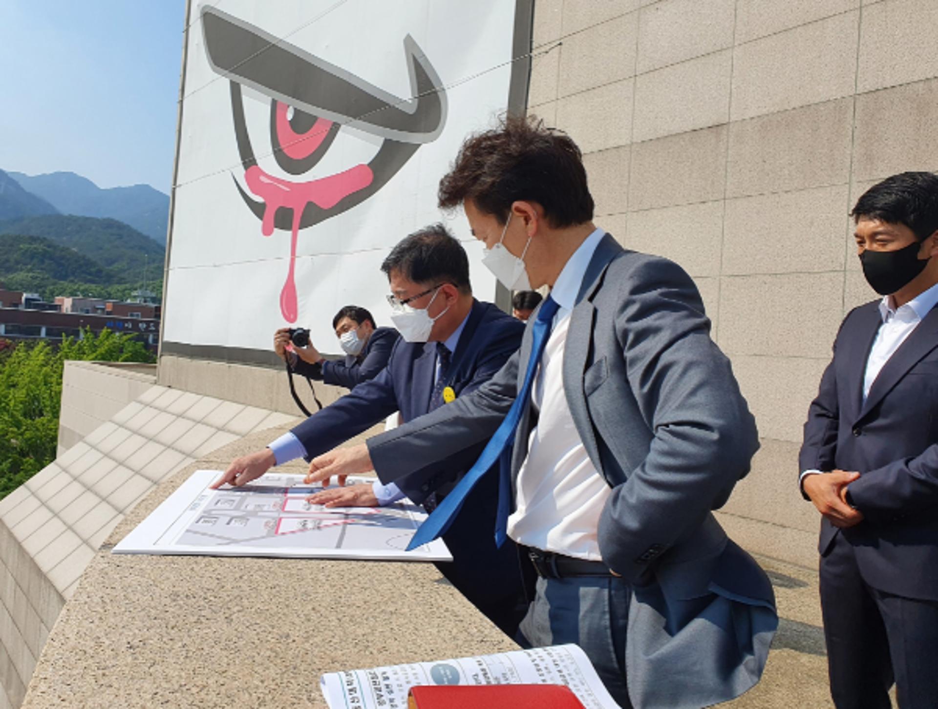김성환·박정·이소영 더불어민주당 의원, 과천청사 앞 유휴지 방문한 이유는?