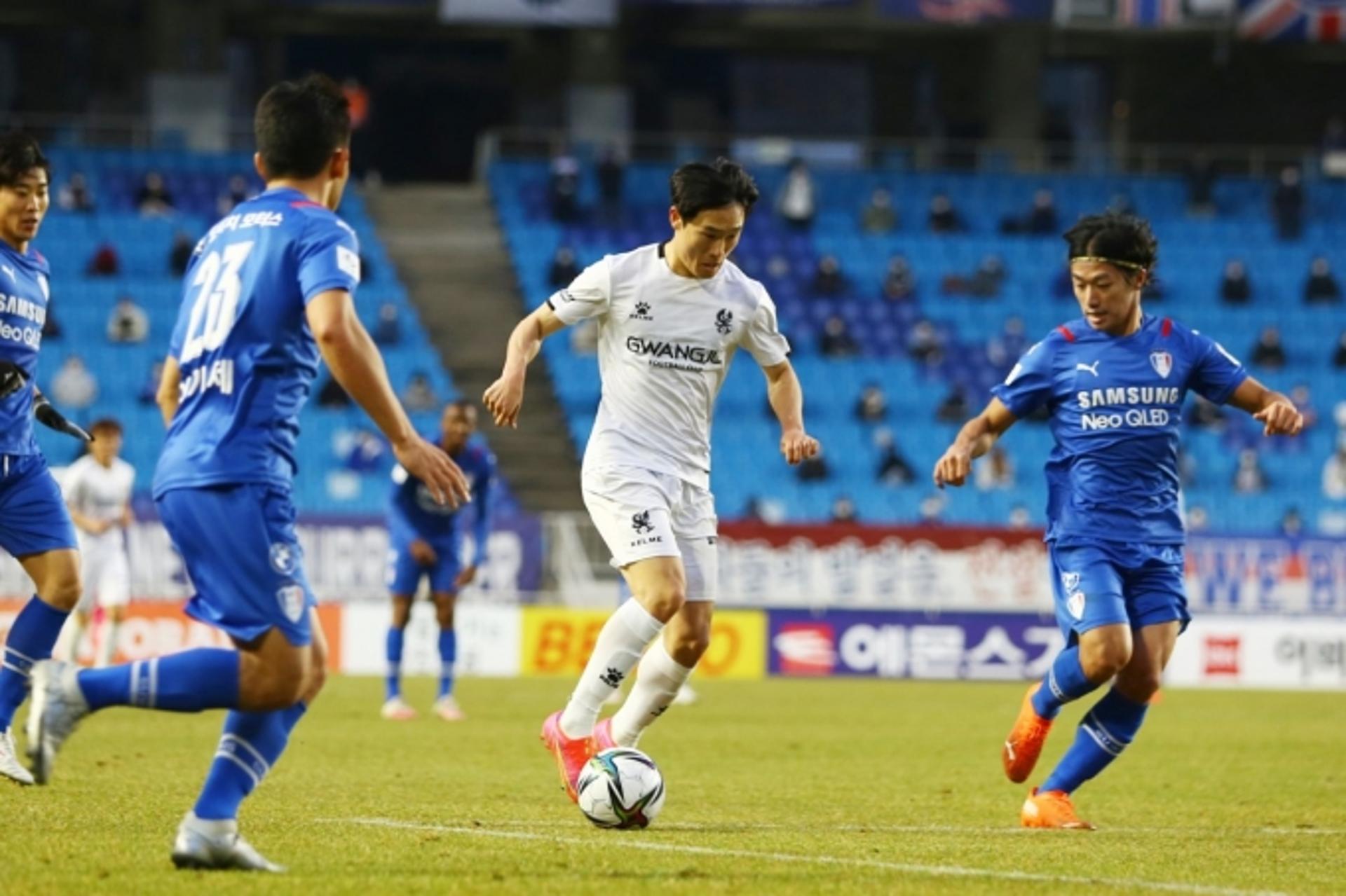 연패 끊은 광주FC, 수원 잡고 중위권 도약 노린다