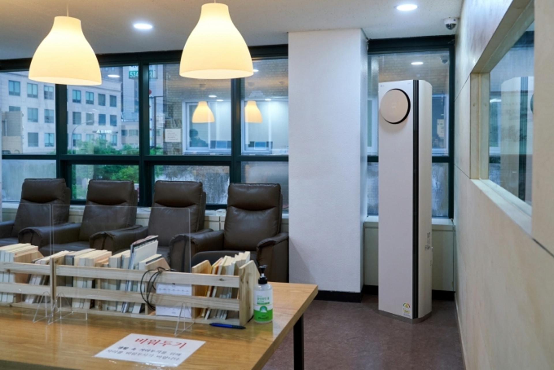LG전자, 이동 노동자 위해 ‘휘센’ 에어컨 기부